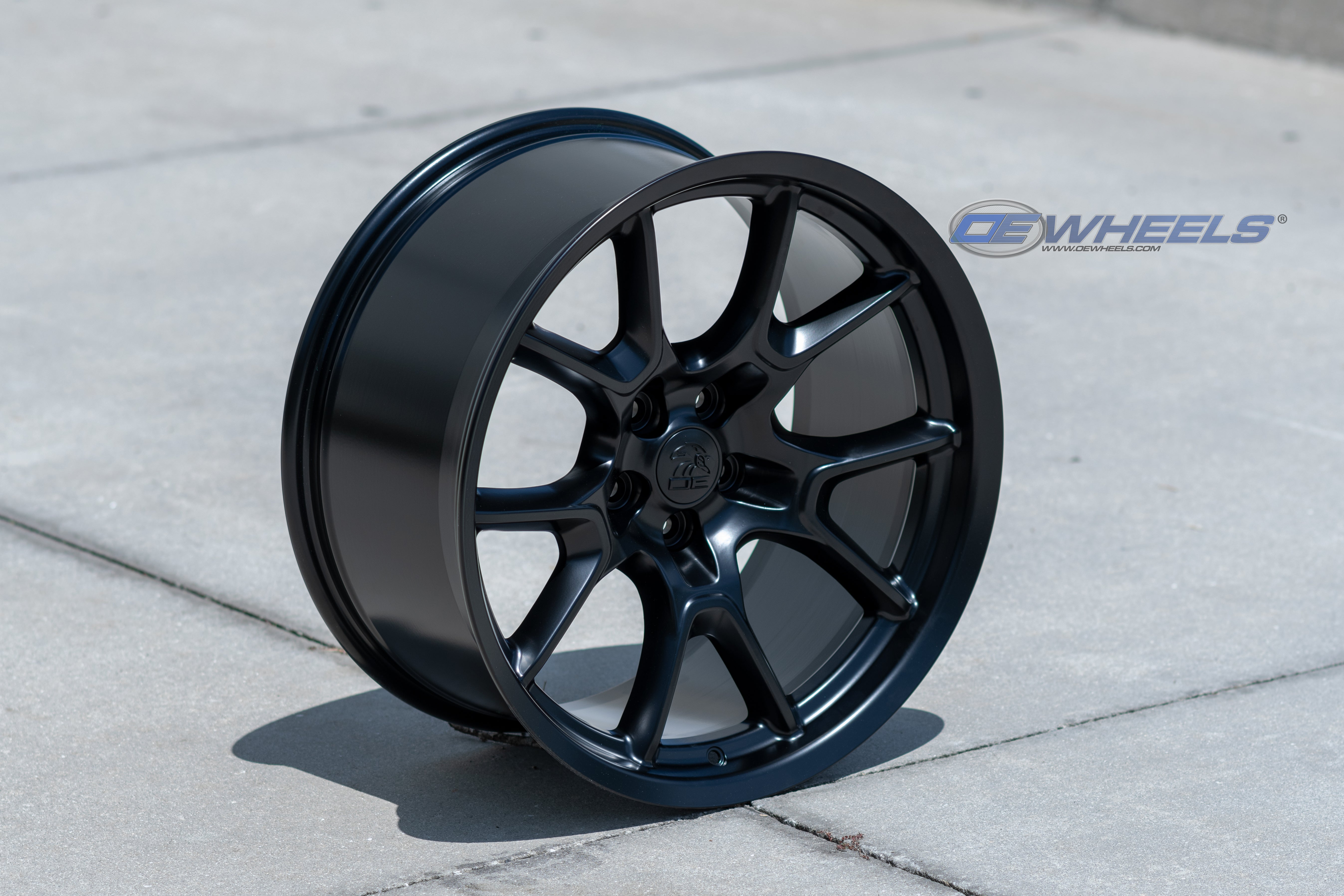 OE Wheels DG21-20100-5115-18B1 20" Replica fits Dodge Challenger Satin Black