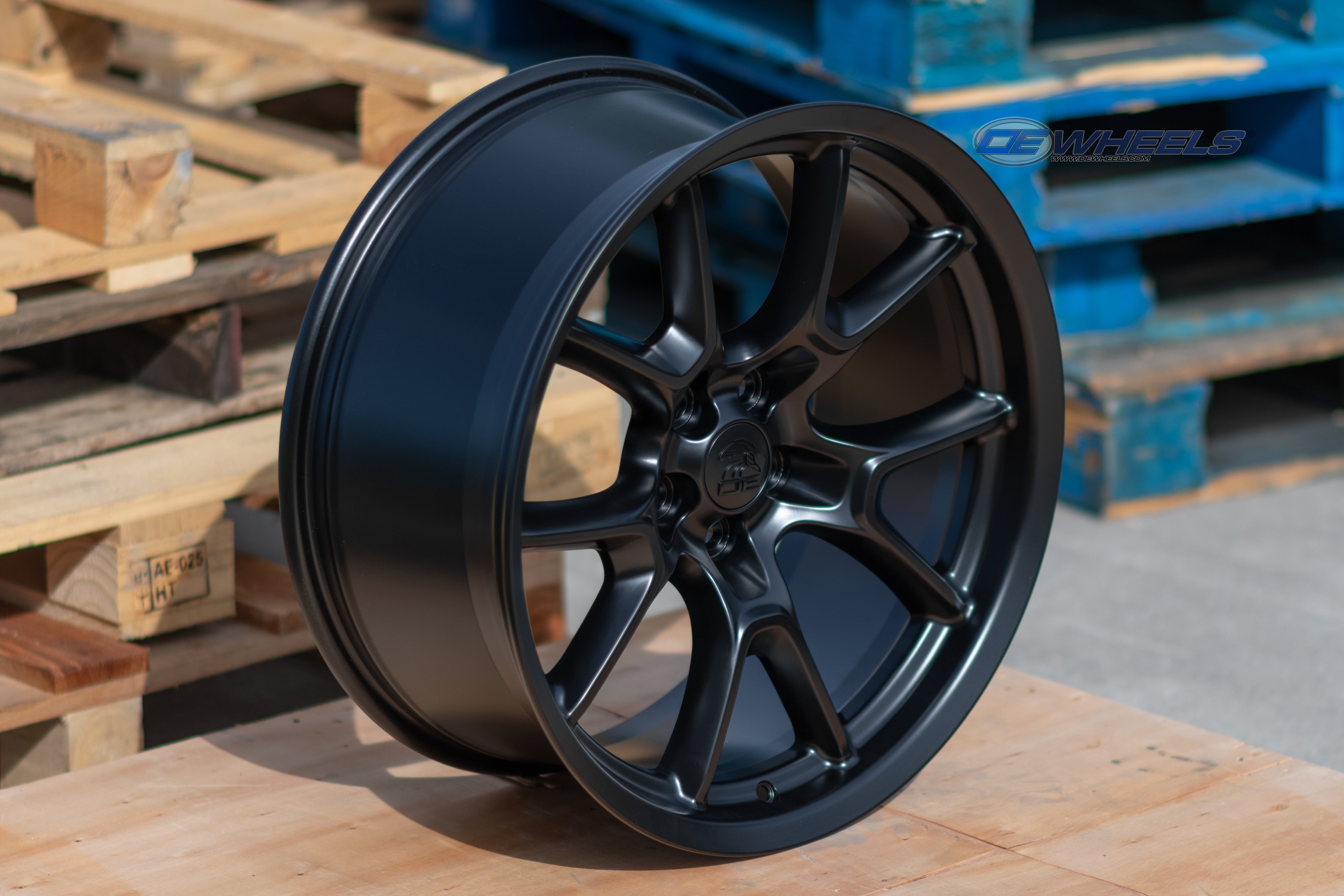 OE Wheels DG21-20090-5115-18B1 20" Replica fits Dodge Challenger Satin Black