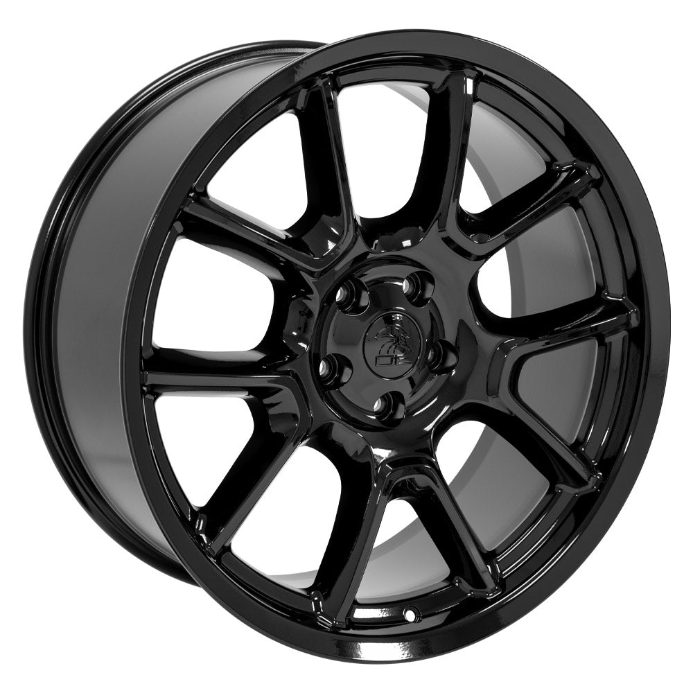 OE Wheels DG21-22095-5500-29B 22" Replica Wheel fits Ram 1500 - Black 22x9.5