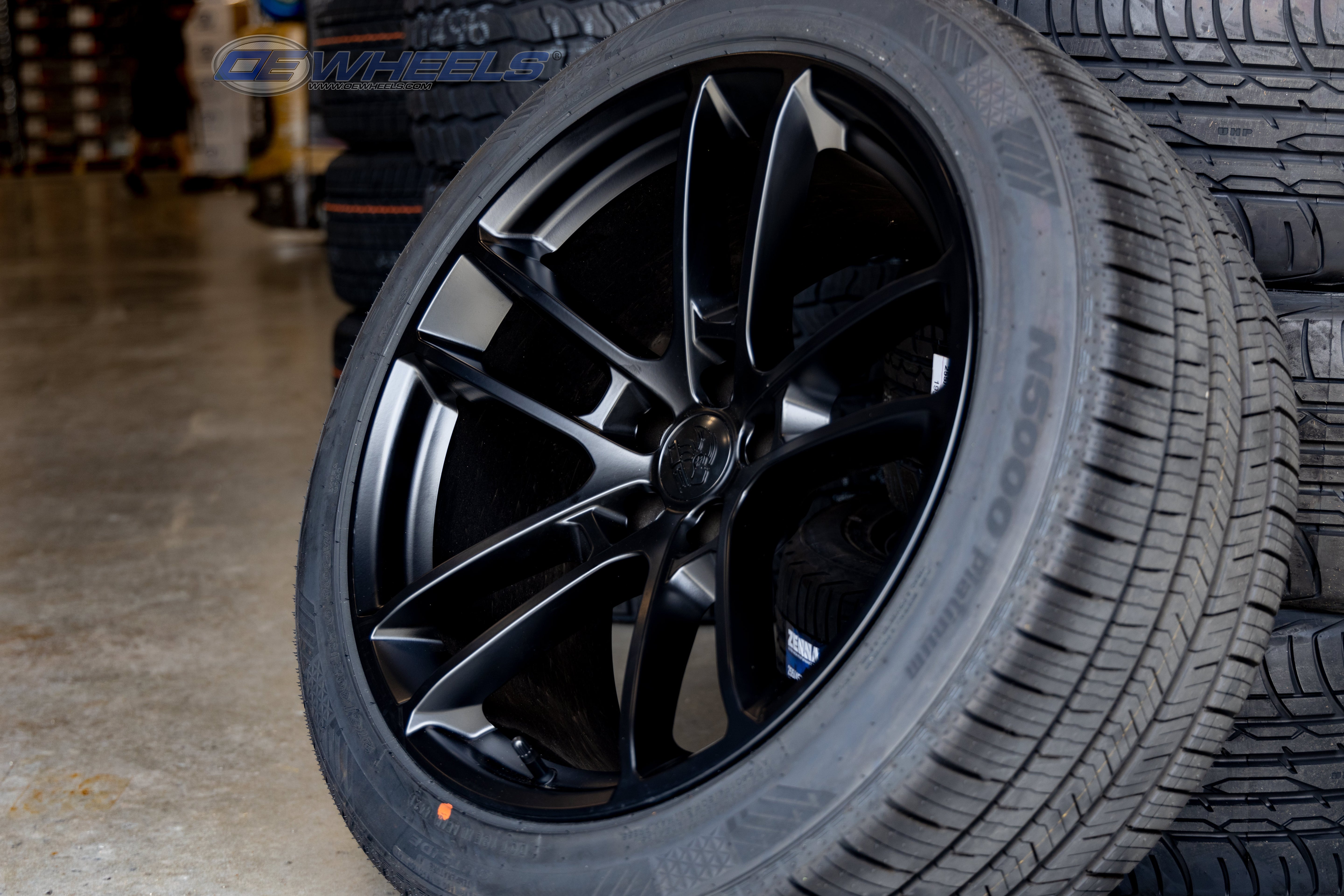 OE Wheels DG23-20100-5115-18B1 20" Replica fits Dodge Challenger Satin Black