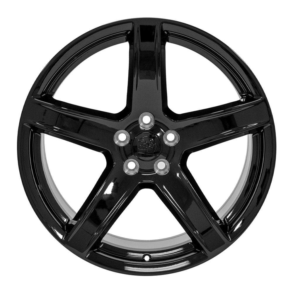 OE Wheels DG22-20095-5115-18B 20" Replica fits Dodge Challenger Gloss Black