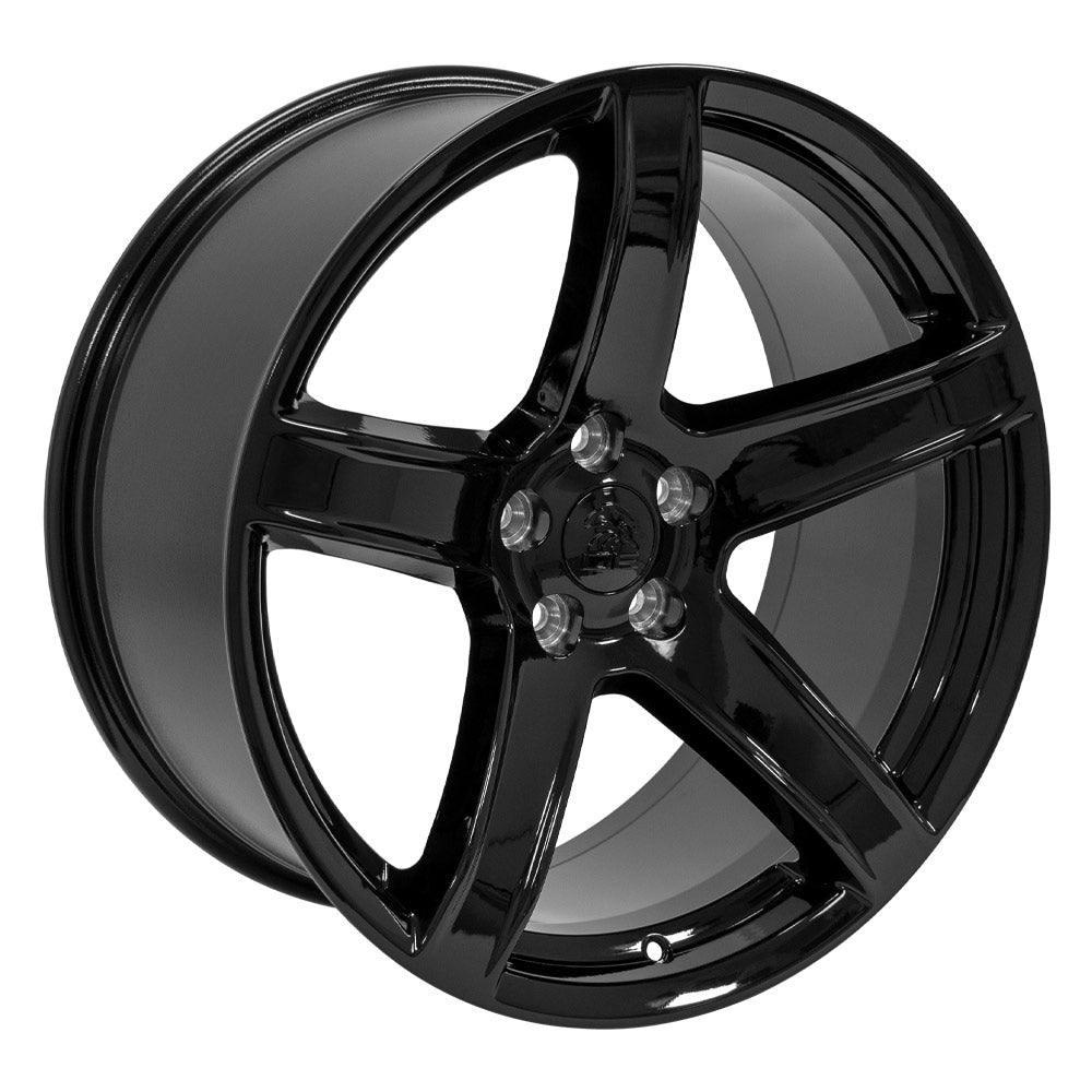 OE Wheels DG22-20095-5115-18B 20" Replica fits Dodge Challenger Gloss Black