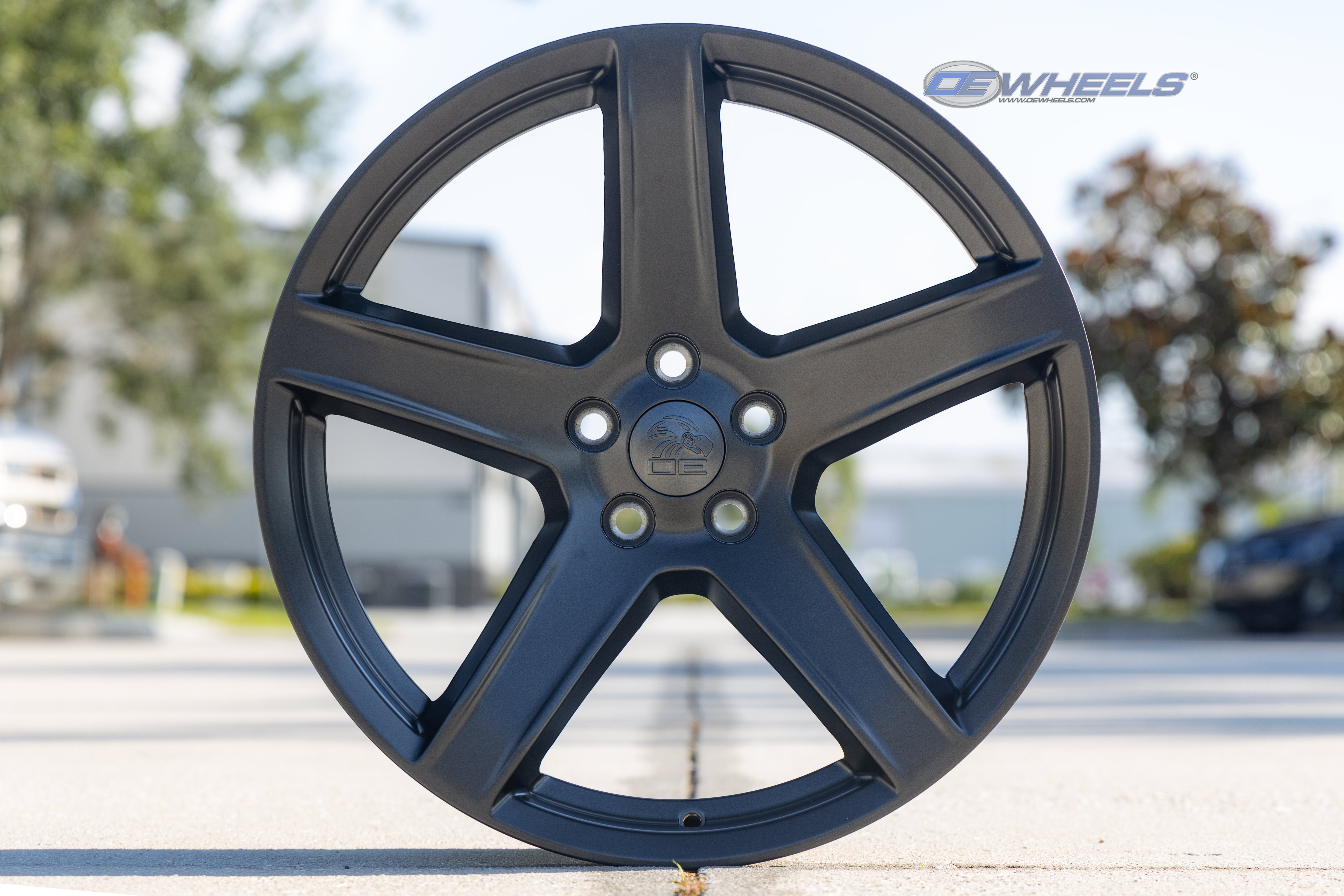 OE Wheels DG22-20095-5115-18G1 20" Replica fits Dodge Challenger Satin Gunmetal