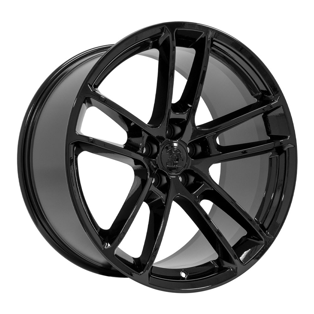 OE Wheels DG23-20090-5115-18B 20" Replica fits Dodge Challenger 20x9 Gloss Black