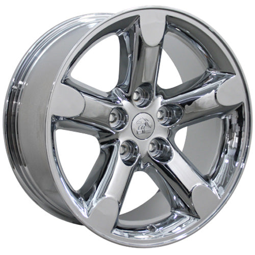 OE Wheels DG56-20090-5550-19C 20" Replica Fits Dodge RAM Rim 20x9 Chrome Wheel