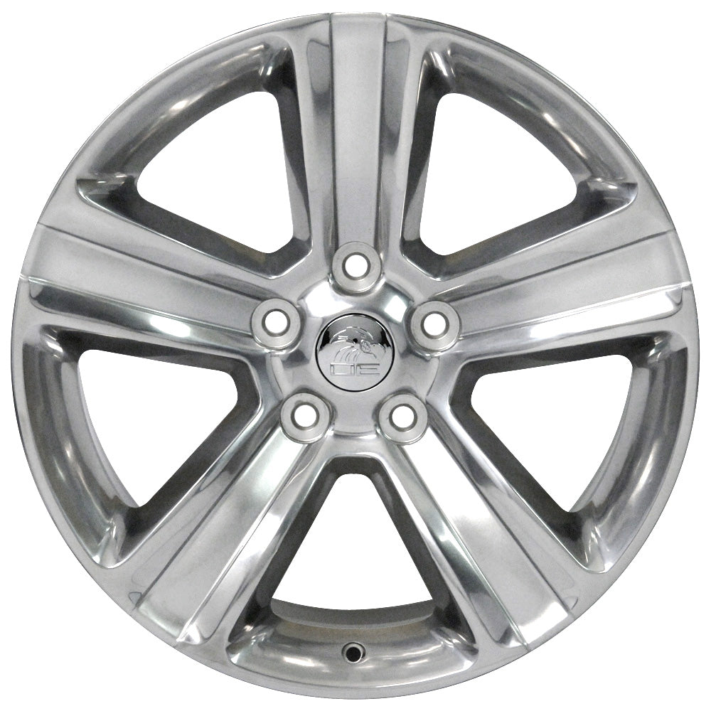OE Wheels DG65-20090-5550-19PS 20" Replica DG65 fits Dodge RAM 20x9 Polished