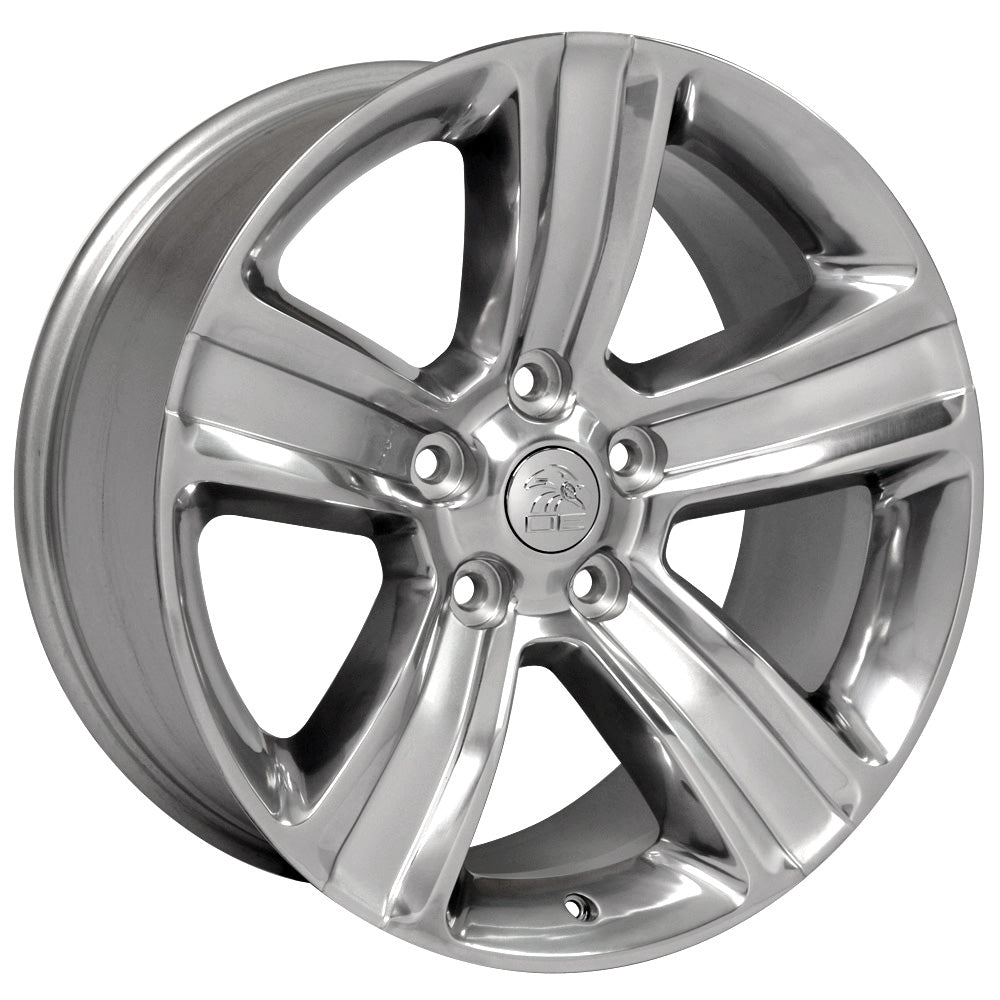 OE Wheels DG65-20090-5550-19PS 20" Replica DG65 fits Dodge RAM 20x9 Polished