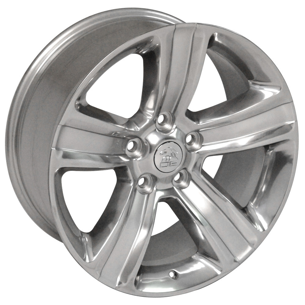 OE Wheels DG65-20090-5550-19PS 20" Replica DG65 fits Dodge RAM 20x9 Polished