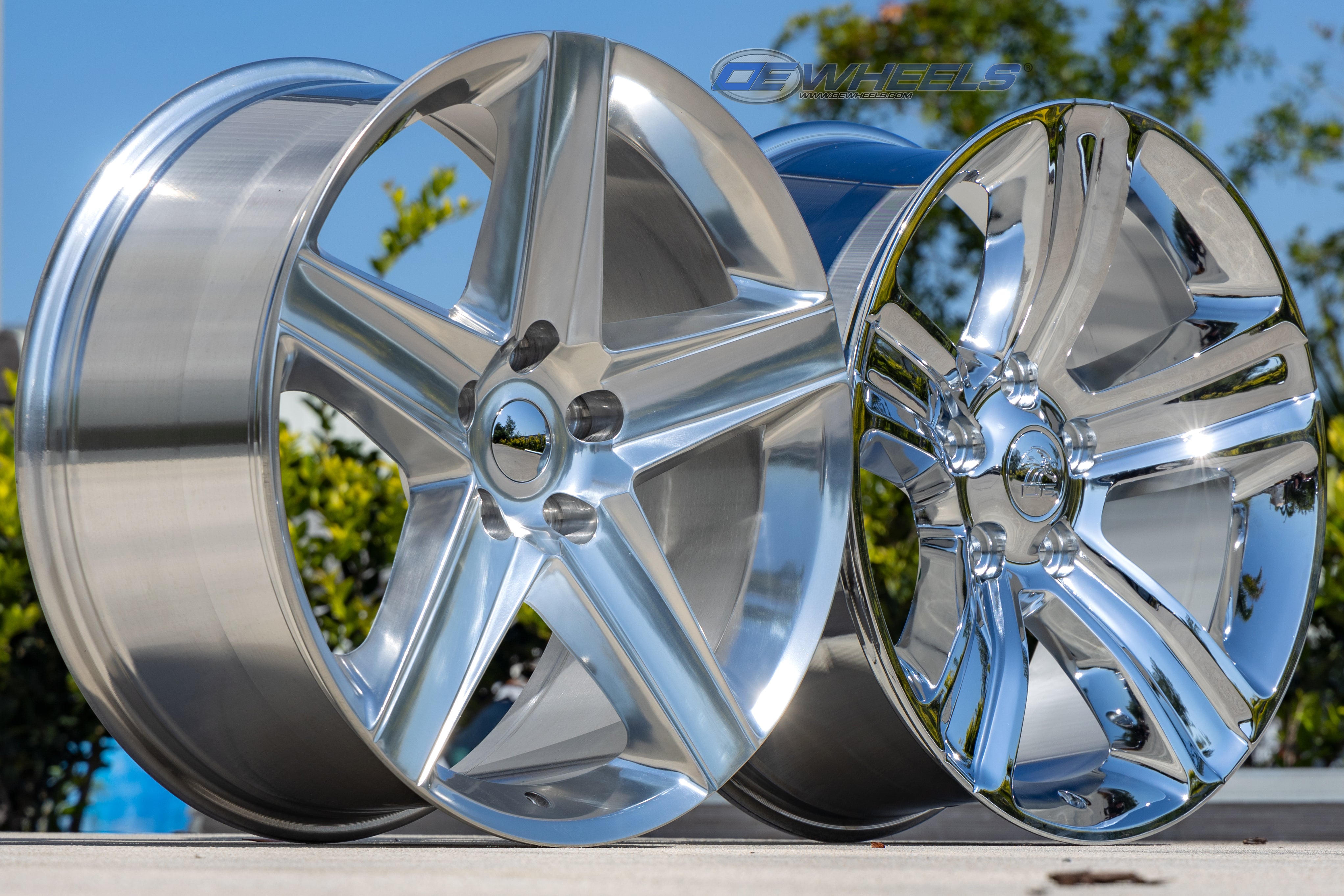 OE Wheels JP06-20090-5500-34C 20" Replica fits Jeep Grand Cherokee 20x9 Chrome