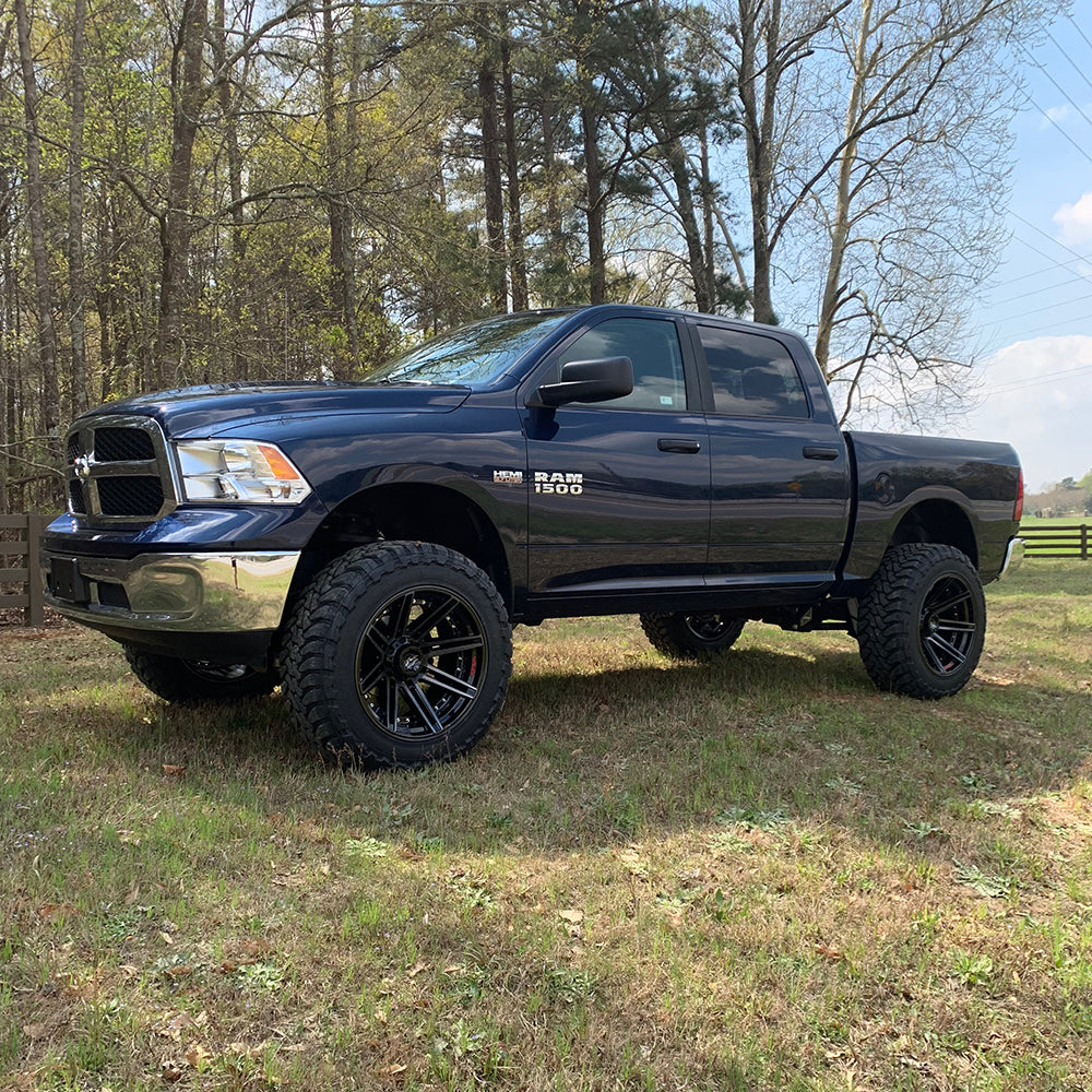 4PLAY 4P08-20100-6D55-18BBT Gen2 20x10 6x135mm & 6x5.5" -18et in Brushed Black