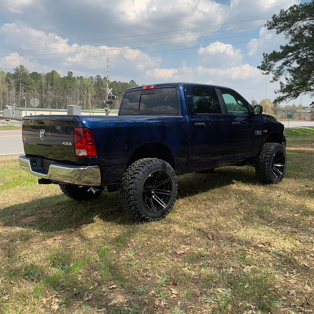 4PLAY 4P08-20100-6D55-18BBT Gen2 20x10 6x135mm & 6x5.5" -18et in Brushed Black