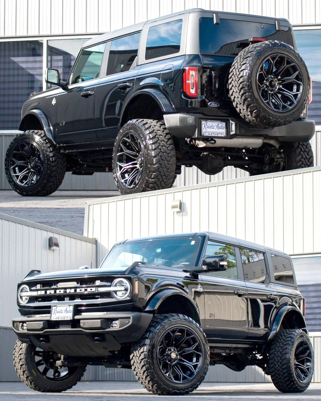 4PLAY 4P83-20090-6D55-0B Gen3 20x9 6x5.5 & 6x135mm 0et in Gloss Black