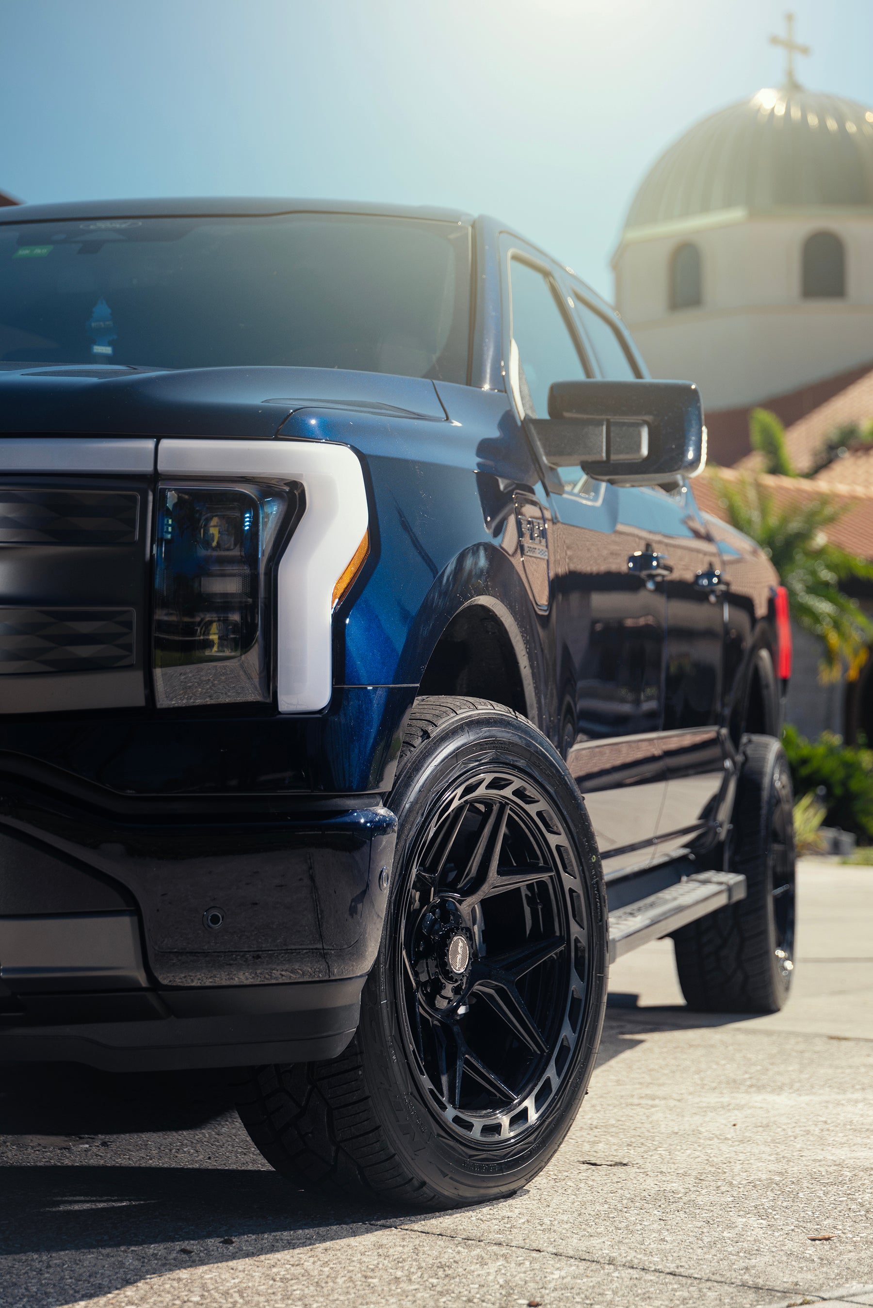 4PLAY 4P55-22100-6D55-18BBT Gen3 22x10 6x135mm & 6x5.5" -18et in Brushed Black