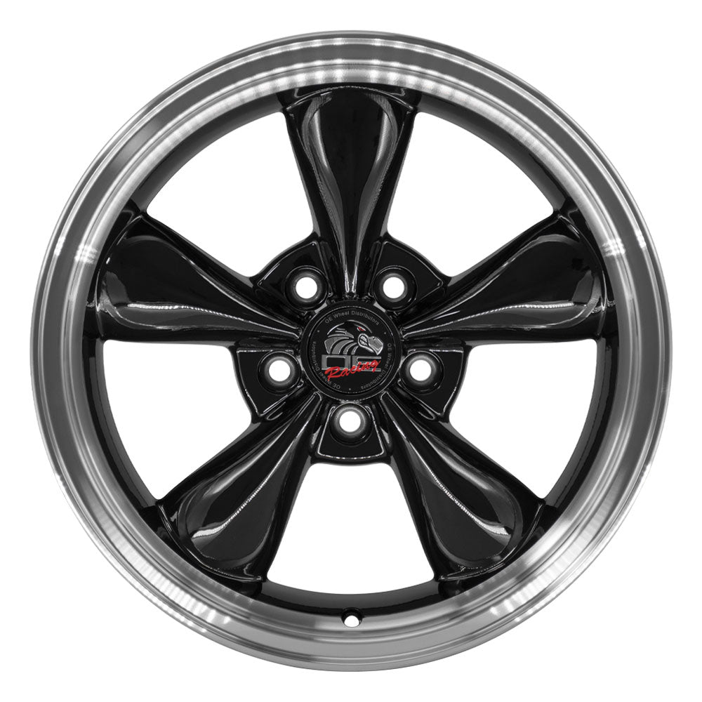 OE Wheels FR01-17080-5450-29BM 17" Replica fits Ford Mustang Bullitt 17x8 Black