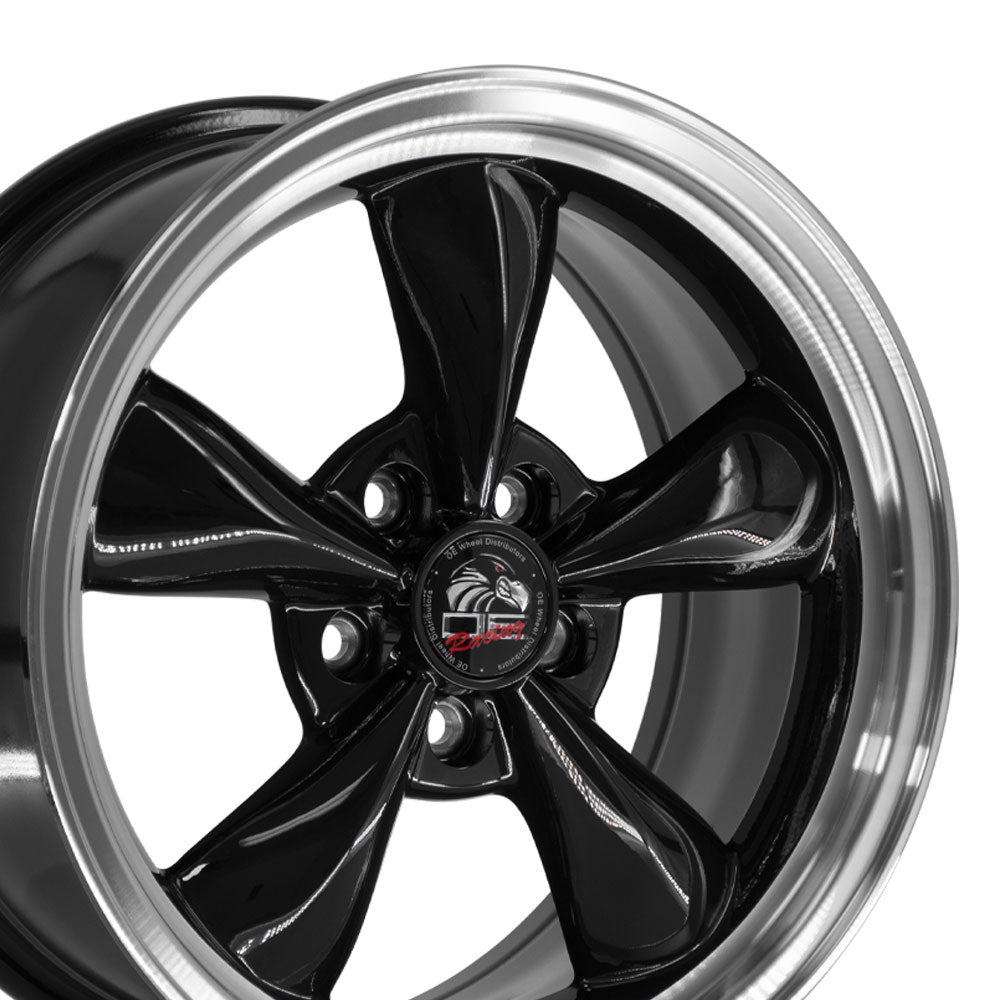 OE Wheels FR01-17080-5450-29BM 17" Replica fits Ford Mustang Bullitt 17x8 Black