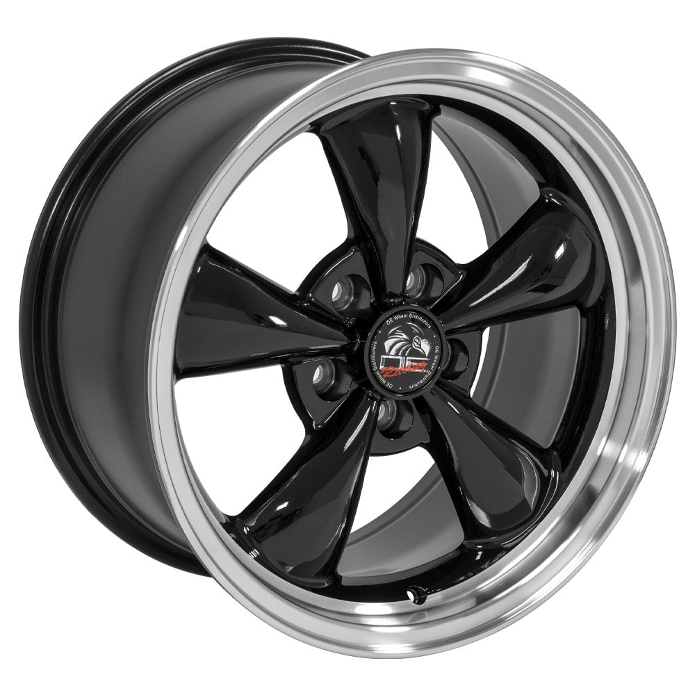 OE Wheels FR01-17090-5450-24BM 17" Replica fits Ford Mustang Bullitt 17x9 Black
