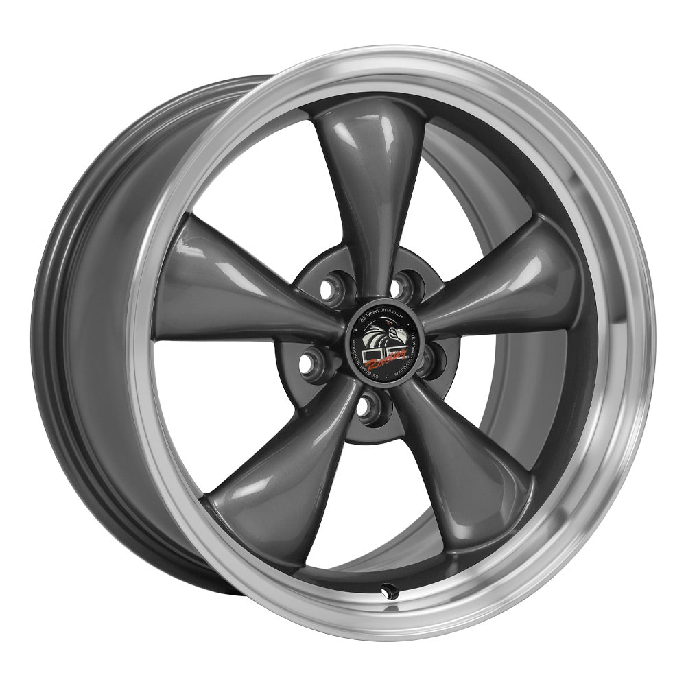 OE Wheels FR01-18090-5450-24AM 18" Replica fits Ford Mustang Bullitt Gunmetal