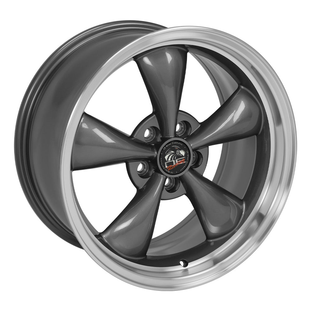 OE Wheels FR01-18090-5450-24AM 18" Replica fits Ford Mustang Bullitt Gunmetal