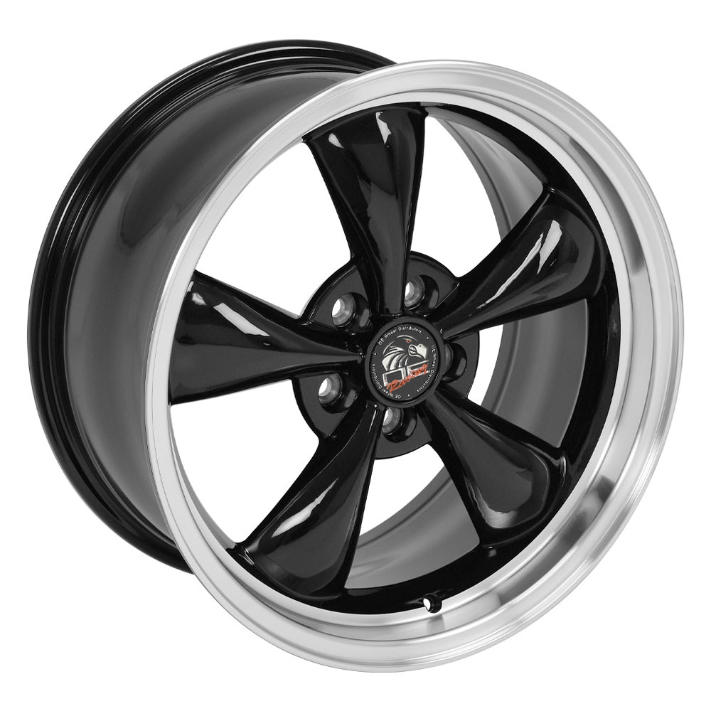 OE Wheels FR01-18090-5450-24BM 18" Replica fits Ford Mustang Bullitt 18x9 Black