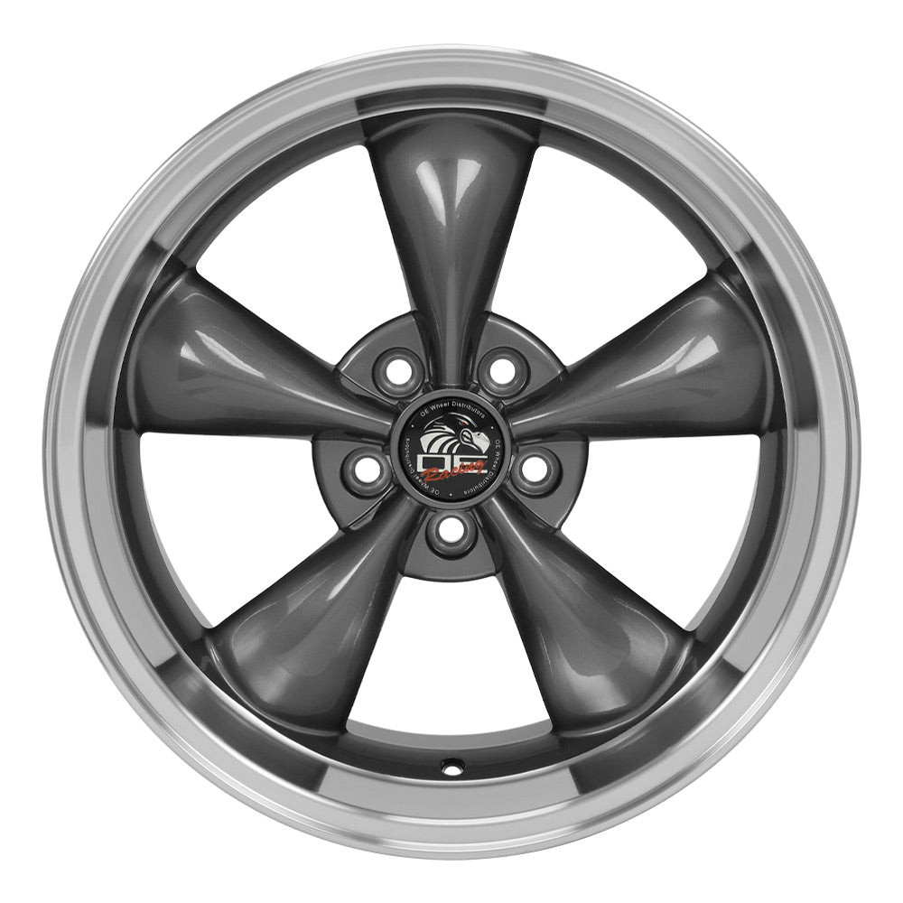 OE Wheels FR01-18100-5450-22AM 18" Replica fits Ford Mustang Bullitt Gunmetal