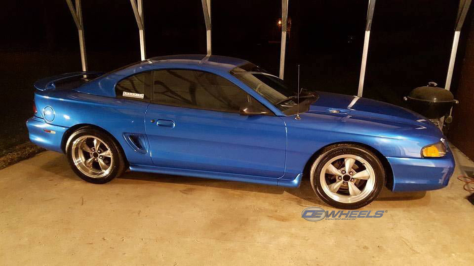 OE Wheels FR01-17090-5450-24AM 17" Replica fits Ford Mustang Bullitt Gunmetal