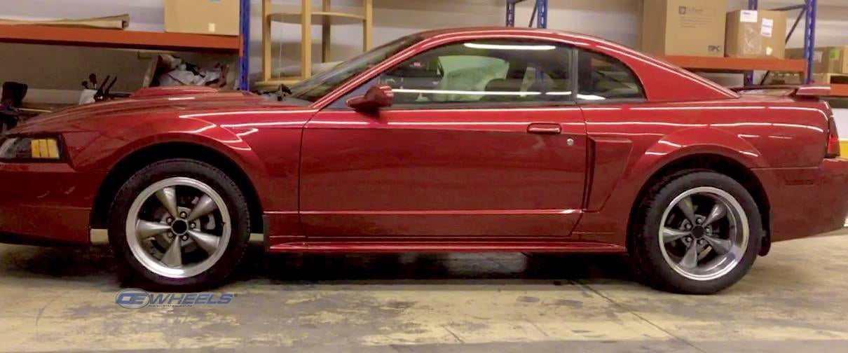 OE Wheels FR01-17090-5450-24AM 17" Replica fits Ford Mustang Bullitt Gunmetal