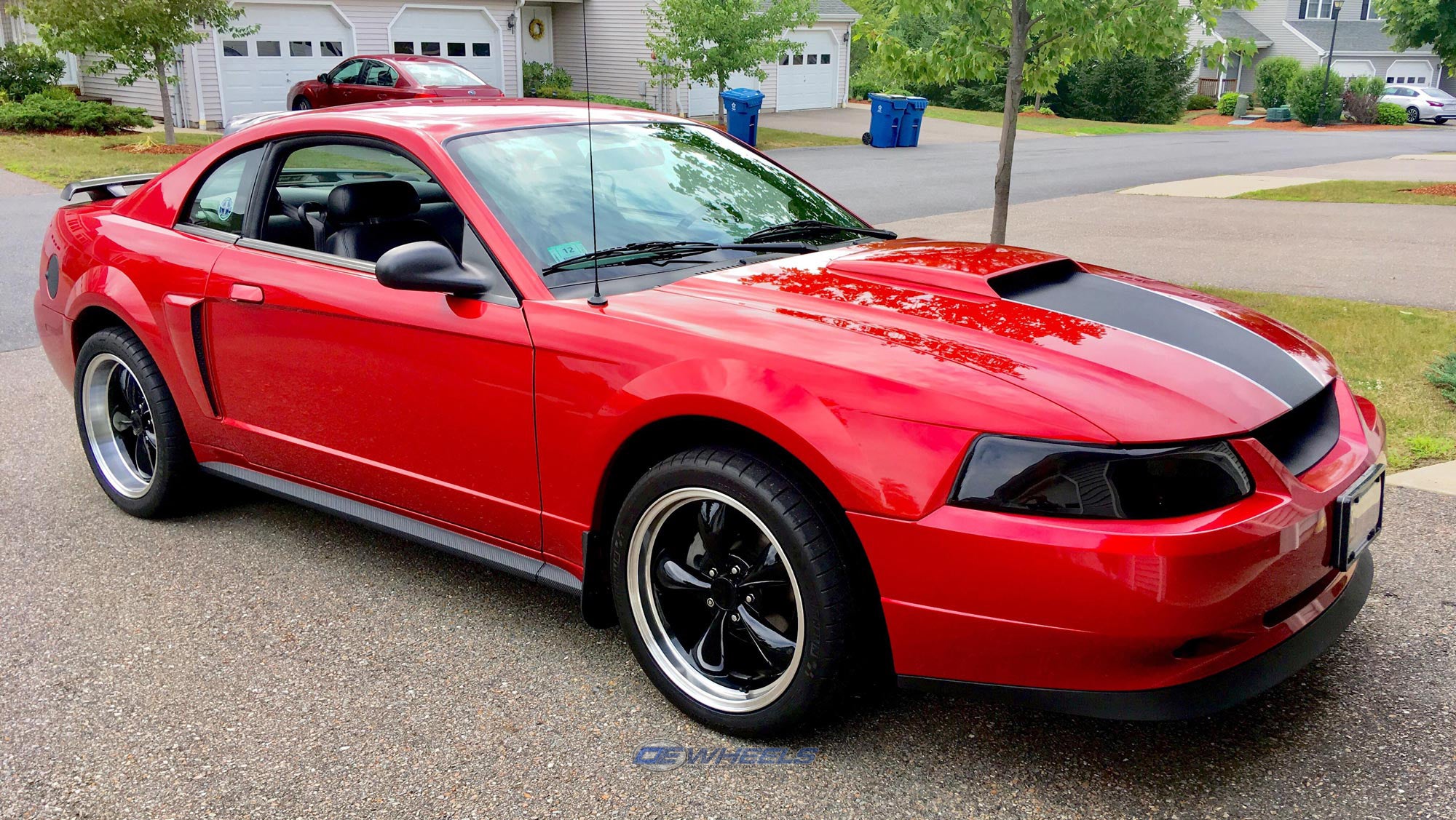 OE Wheels FR01-17105-5450-27BM 17" Replica fits Ford Mustang Bullitt Black