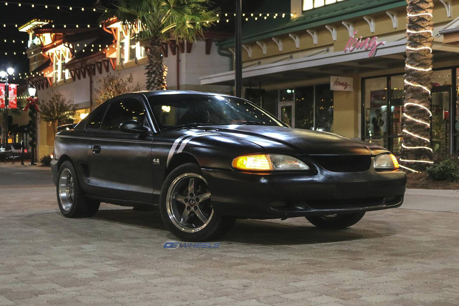OE Wheels FR04B-D17090-5450-24GM 17" Replica fits Ford Mustang Cobra Gunmetal