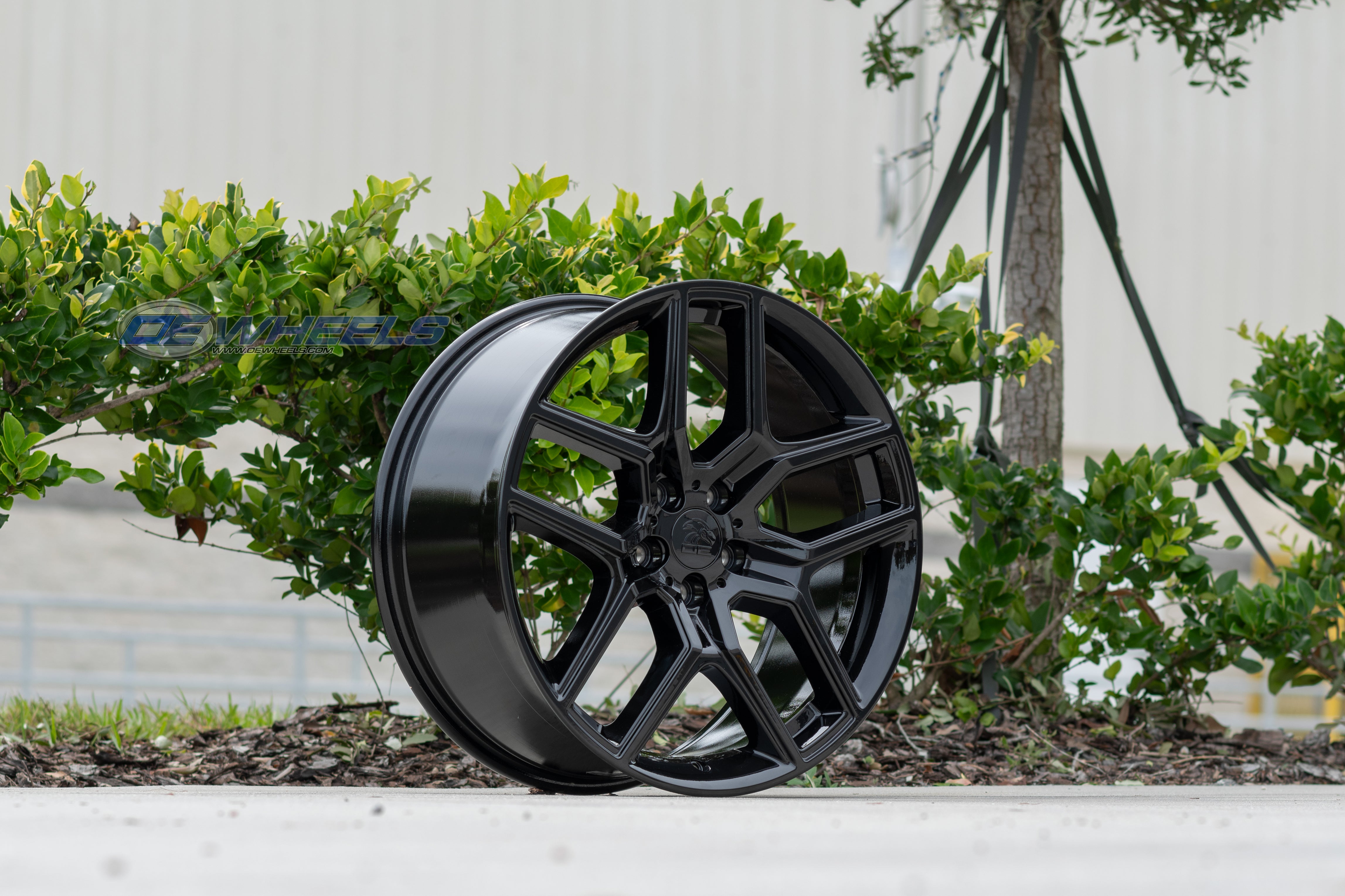 OE Wheels FR73-20090-5450-44B 20" Replica fits Ford Explorer 20x9 Gloss Black
