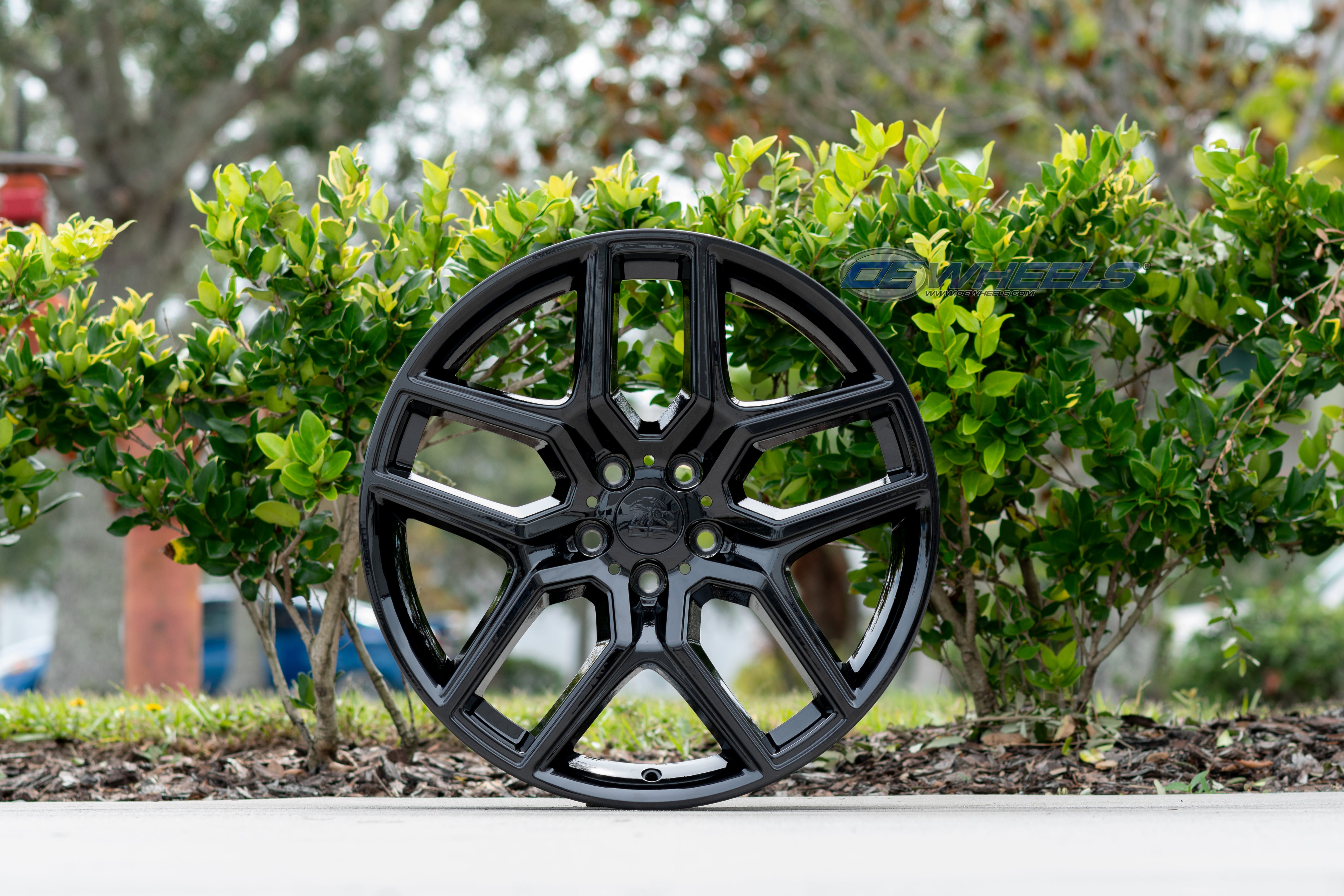 OE Wheels FR73-20090-5450-44B 20" Replica fits Ford Explorer 20x9 Gloss Black