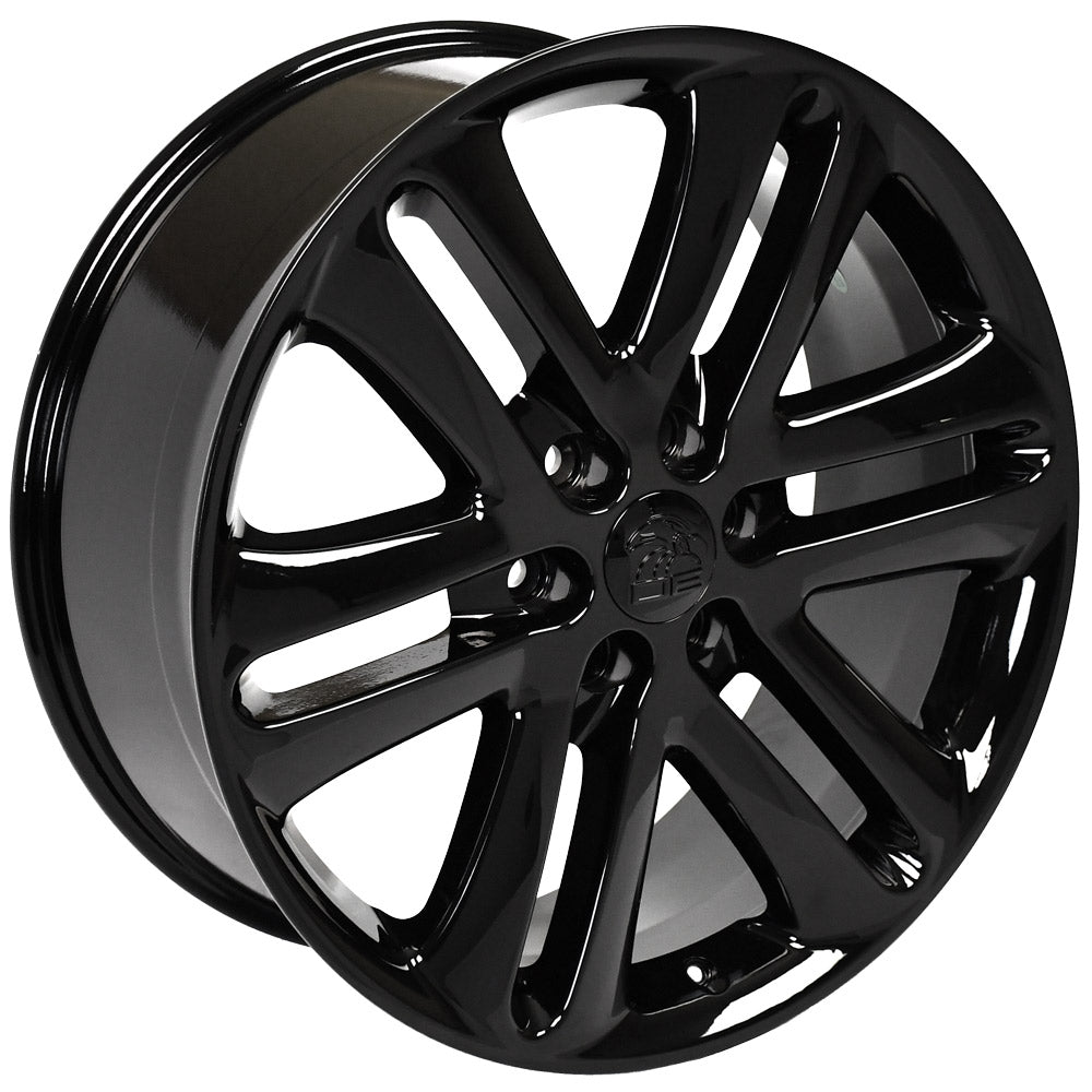 OE Wheels FR76-22090-6135-44B 22" Replica FR76 fits Ford F150 22x9 Gloss Black