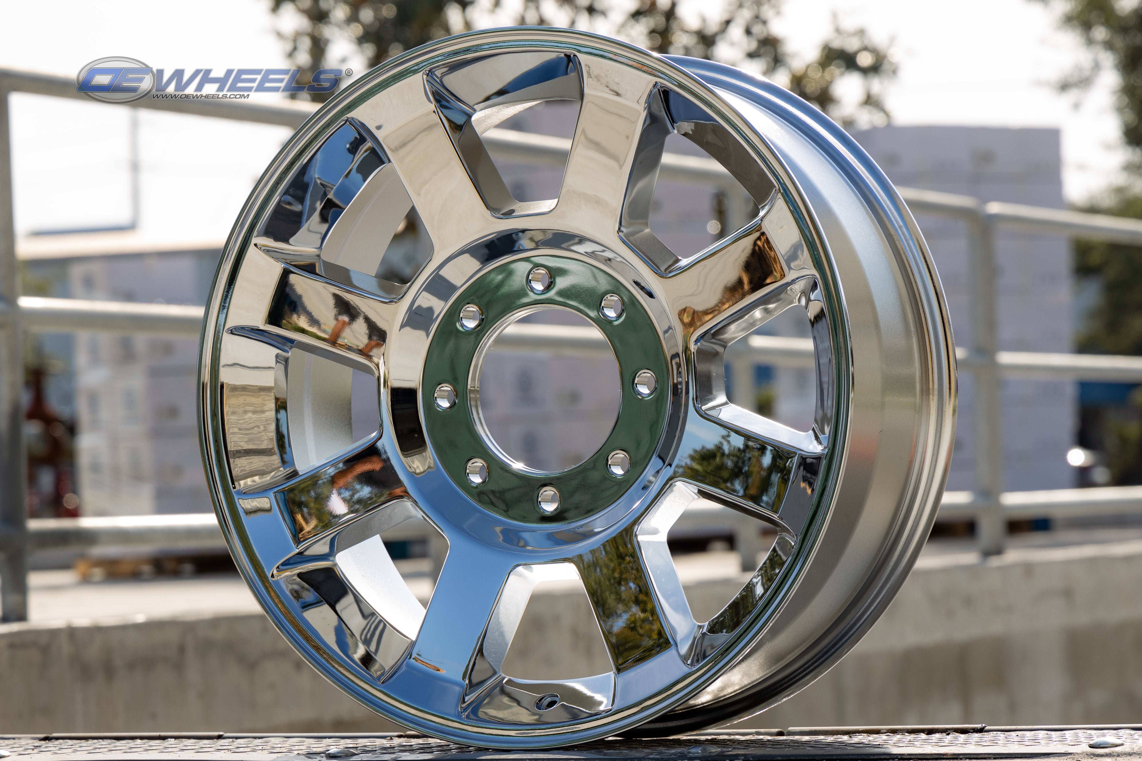 OE Wheels FR78-20080-8170-40C 20" Replica FR78 fits Ford Super Duty 20x8 Chrome