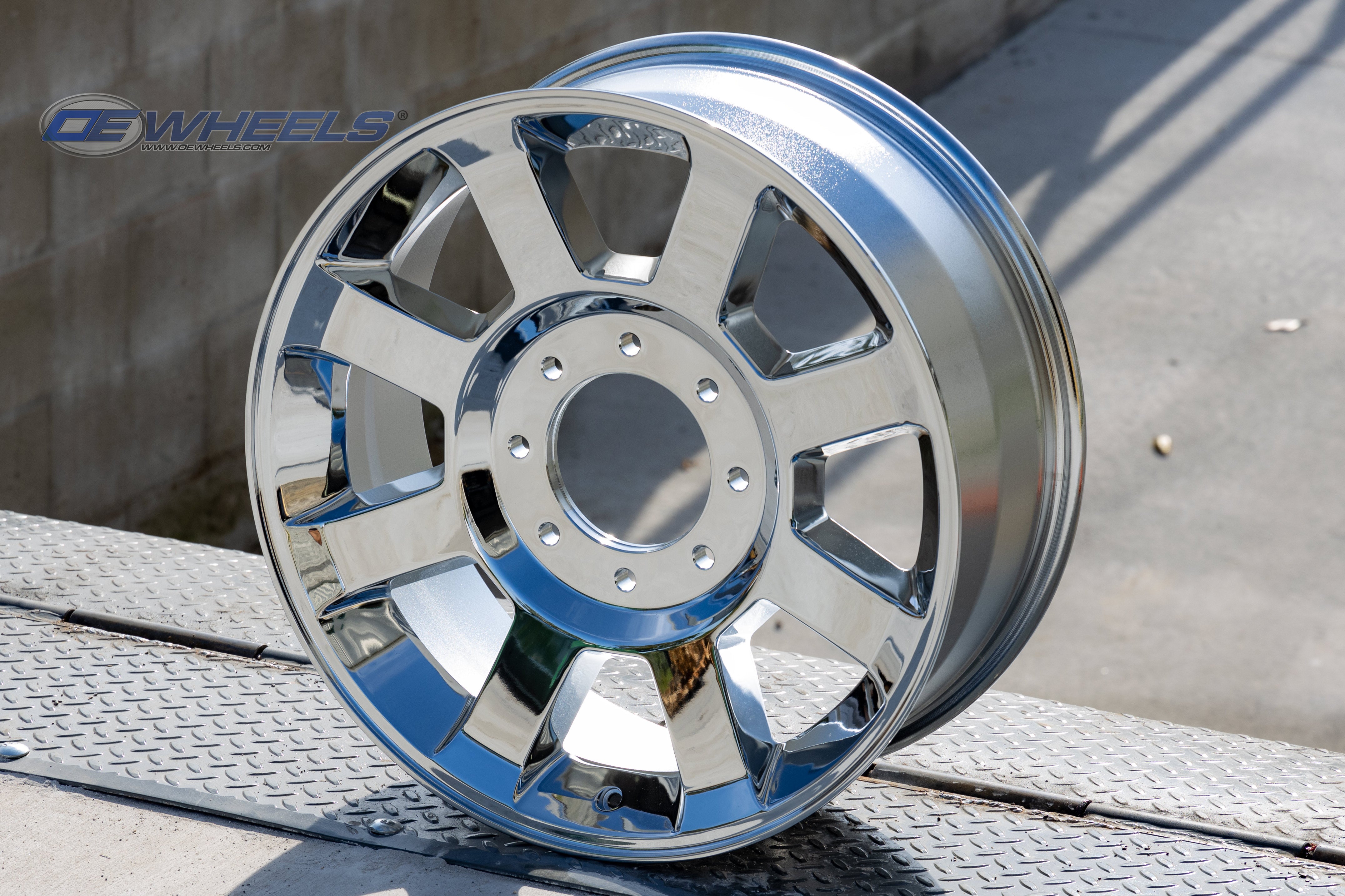 OE Wheels FR78-20080-8170-40P 20" Replica fits Ford Super Duty 20x8 Polished