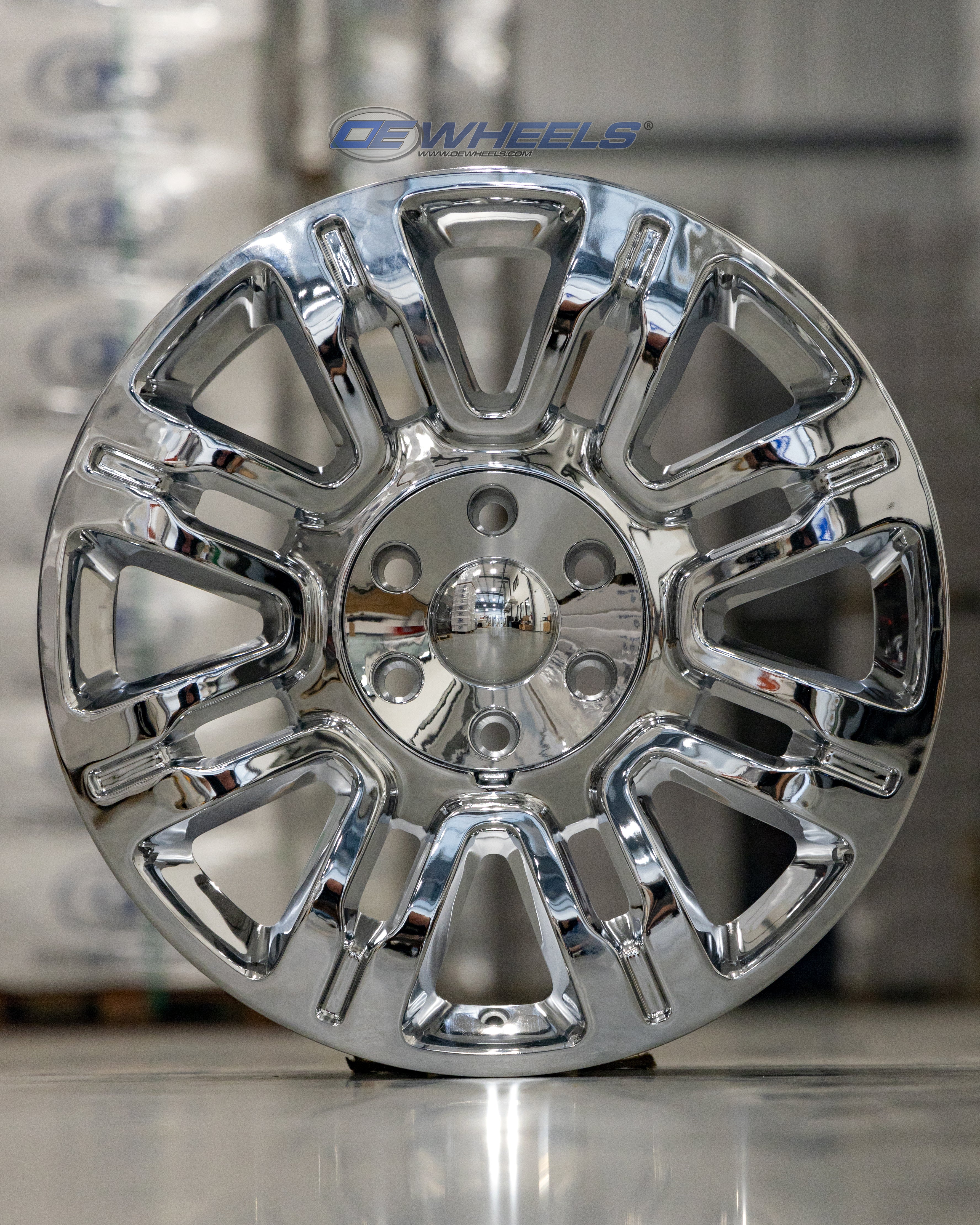 OE Wheels FR98-20085-6135-44C 20" Replica fits Ford Expedition 20x8.5 Chrome