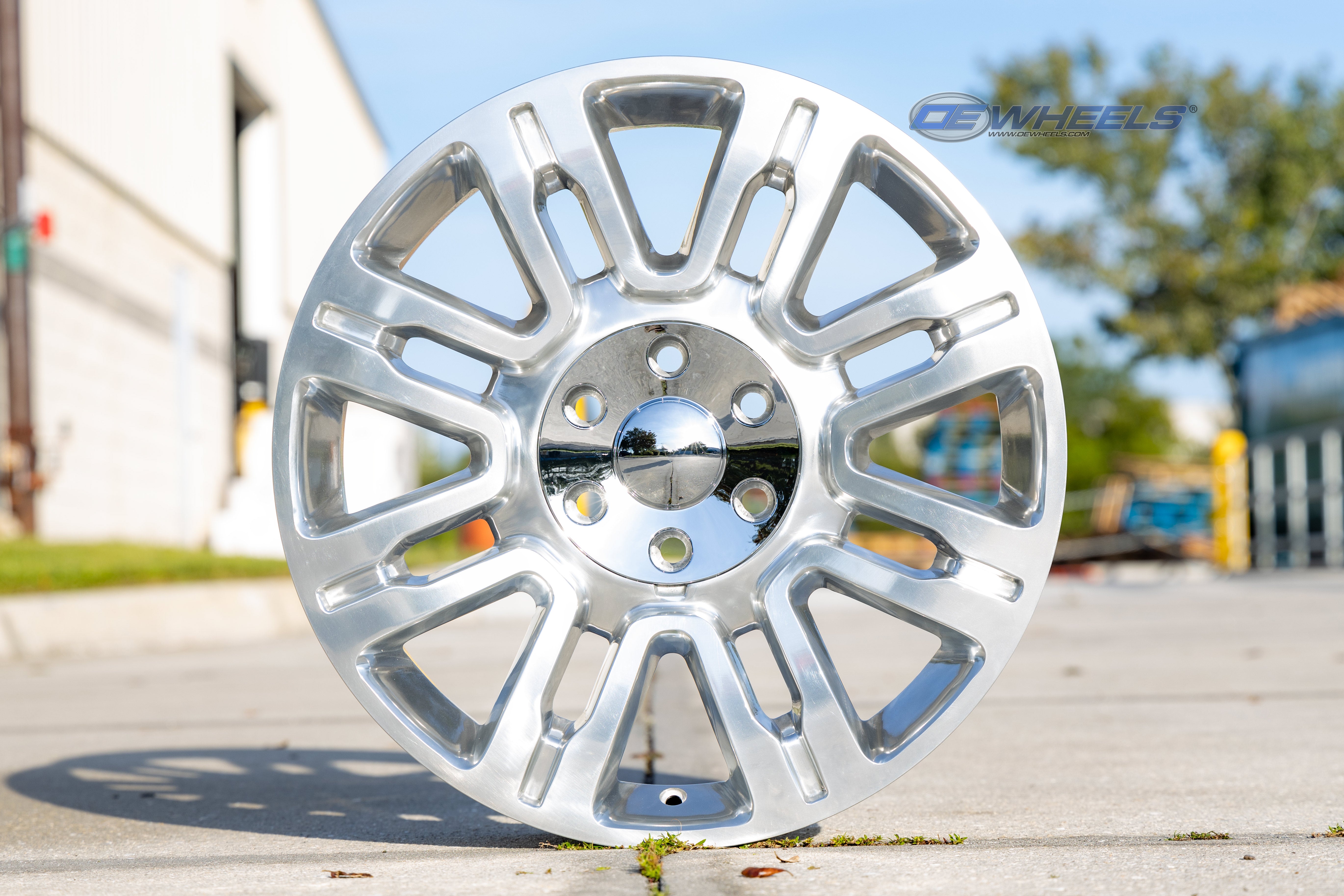 OE Wheels FR98-20085-6135-44P 20" Replica fits Ford Expedition 20x8.5 Polished