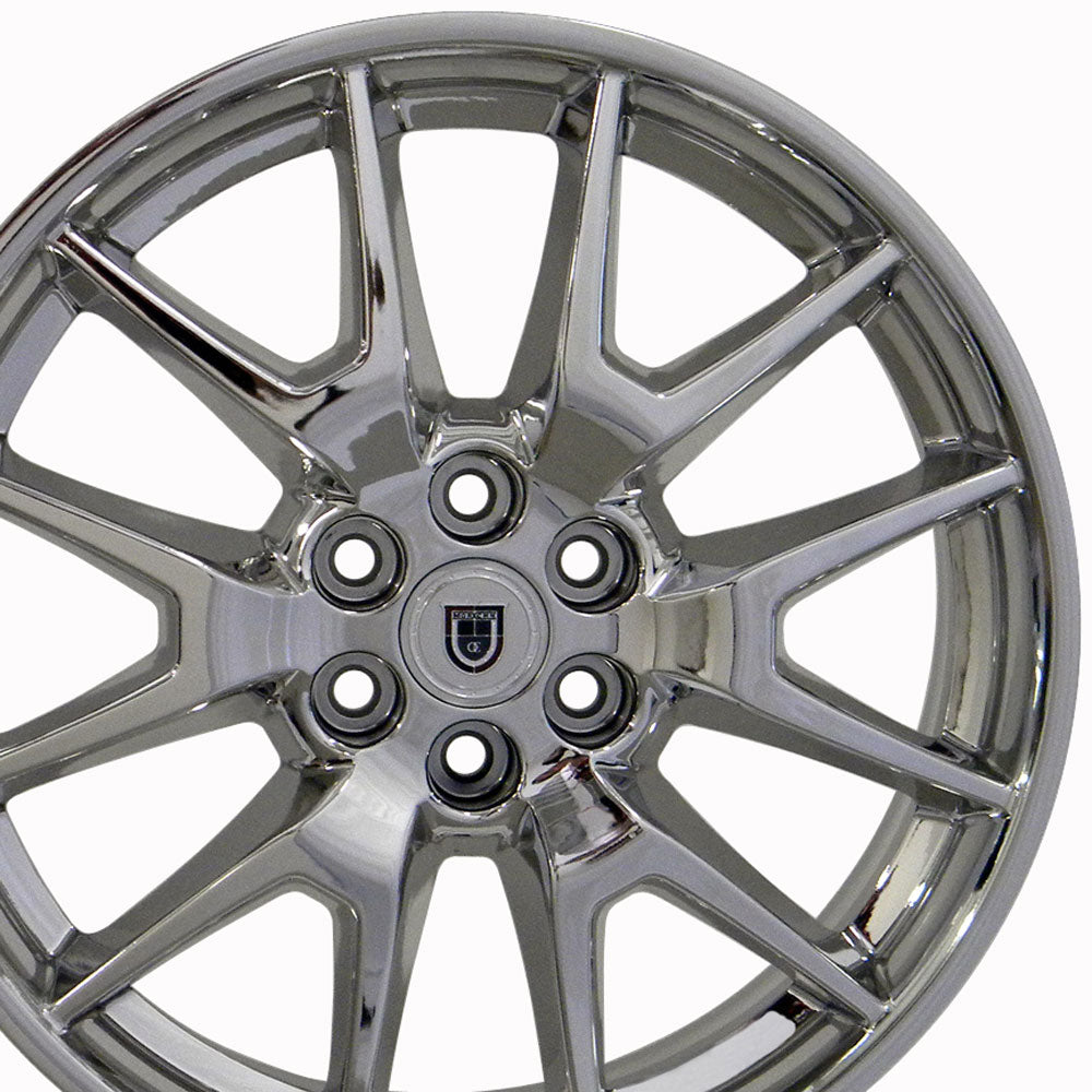 OE Wheels CA12-20080-6120-53C 20" Replica CA12 fits Cadillac SRX 20x8 Chrome