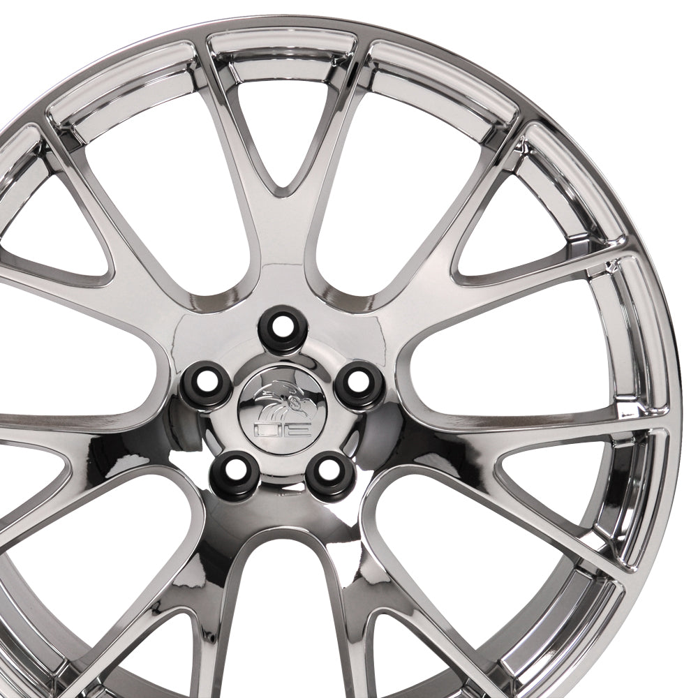 OE Wheels DG15-20090-5115-18C 20" Replica DG15 fits Dodge Hellcat 20x9 Chrome