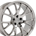OE Wheels DG69-22100-5550-25C 22" Replica fits Dodge RAM Hellcat 22x10 Chrome