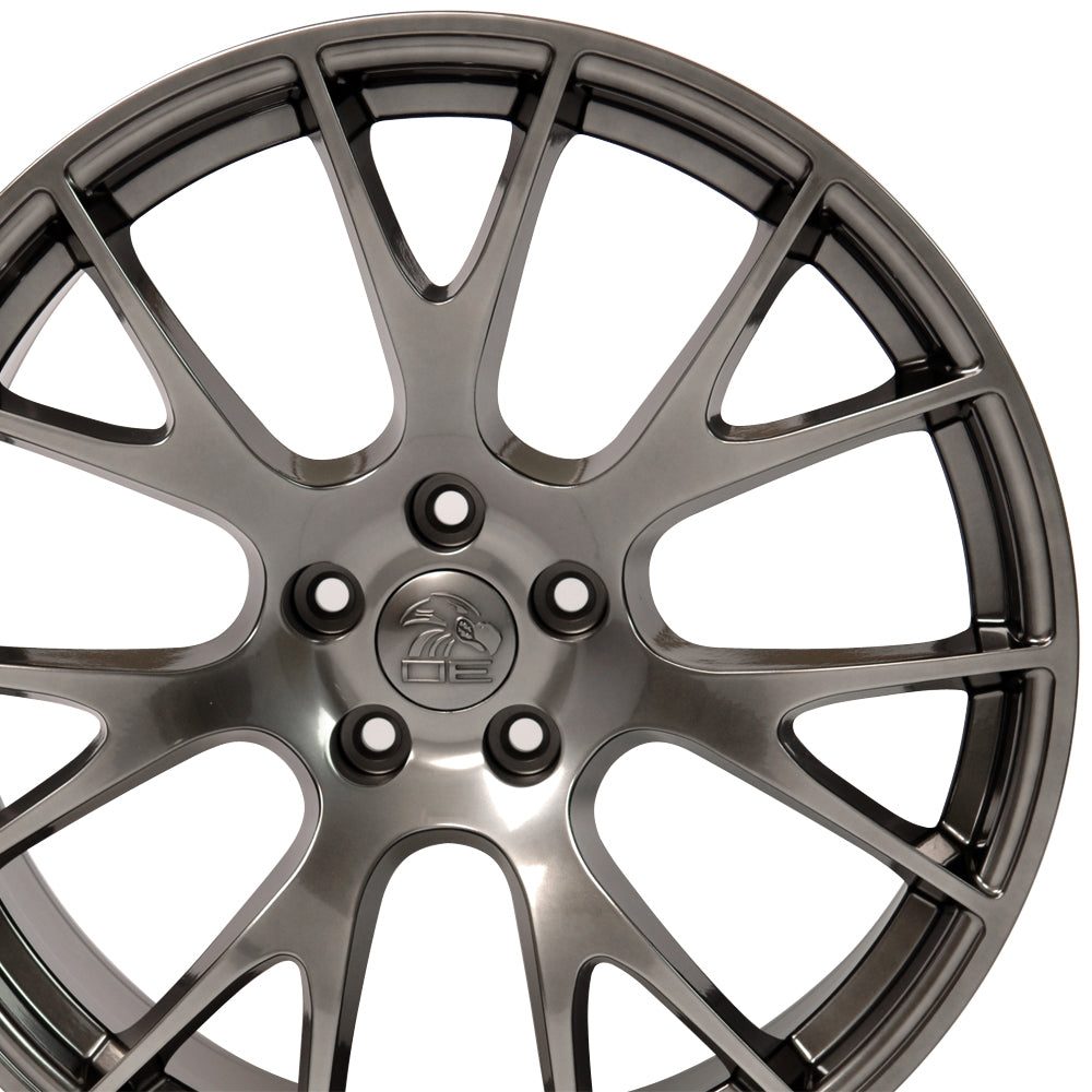 OE Wheels DG15-20090-5115-18HB 20" Replica DG15 fits Dodge Hellcat 20x9 Hyper