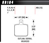 HAWK BRAKE HB104W.485