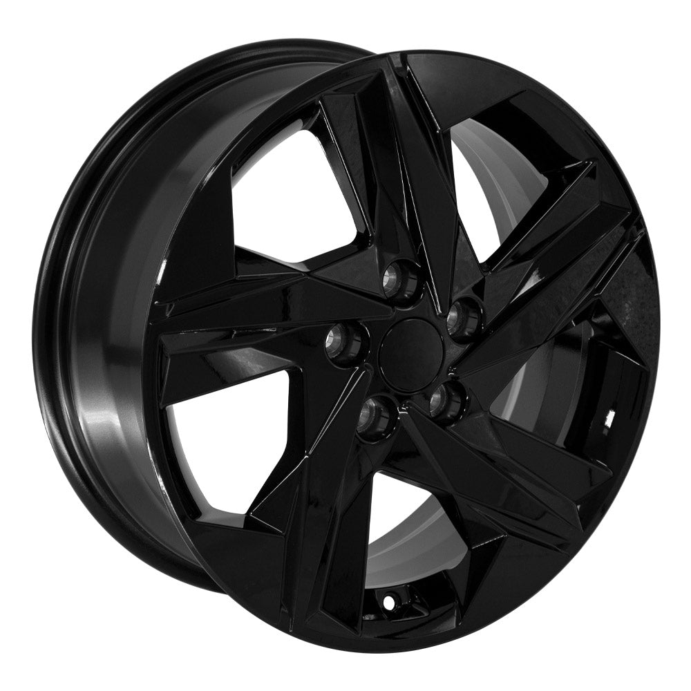 OE Wheels HY12-17070-5450-45B 17" Replica HY12 fits Hyundai 17x7 Gloss Black