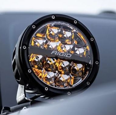 RIGID INDUSTRIES 36201 LED Light 360 Series 6in Amber Spot Beam Pair