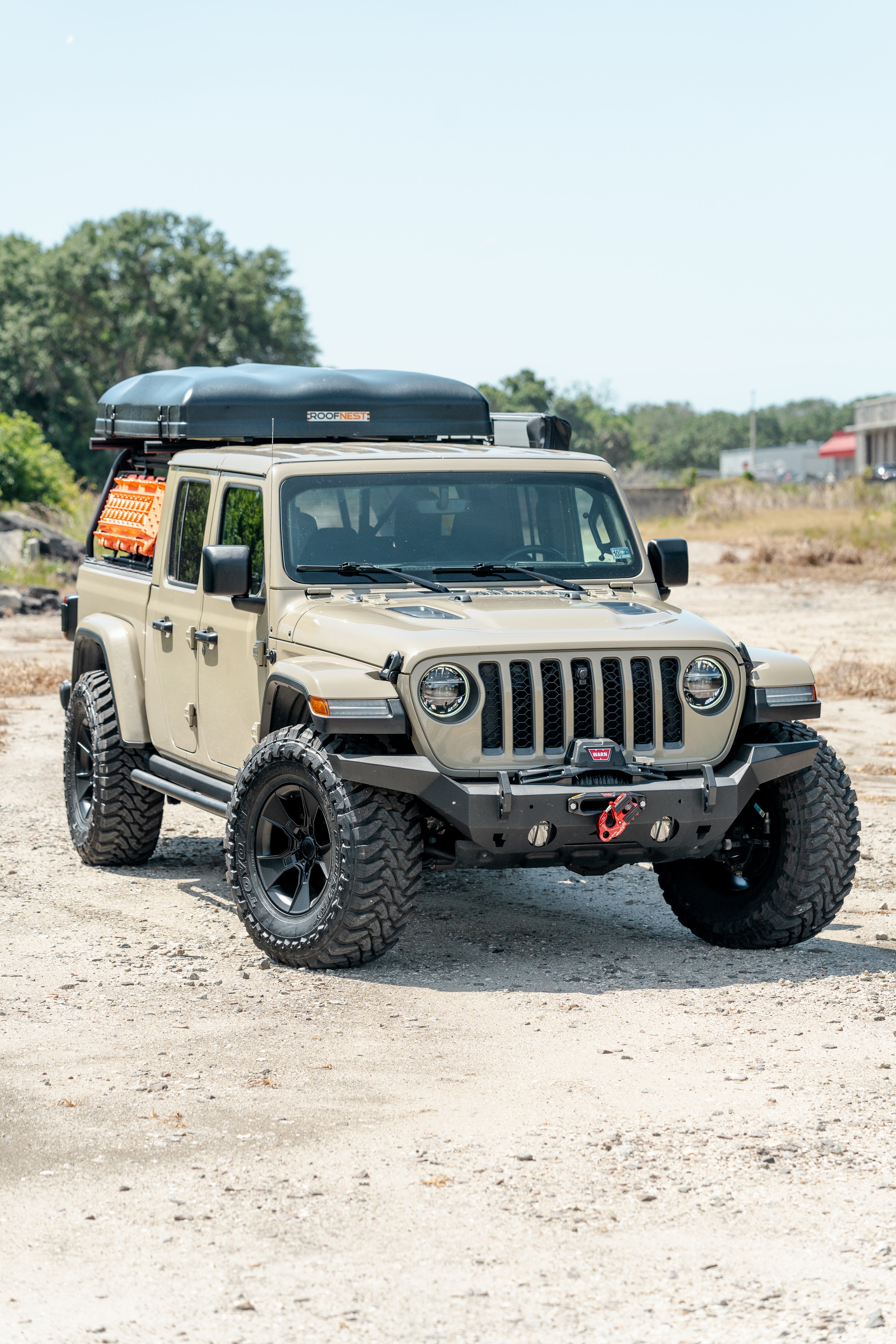 DEFIANT DF02-17085-5127-12B1 Satin Black 5x5" fits Jeep Wrangler, Jeep Gladiator