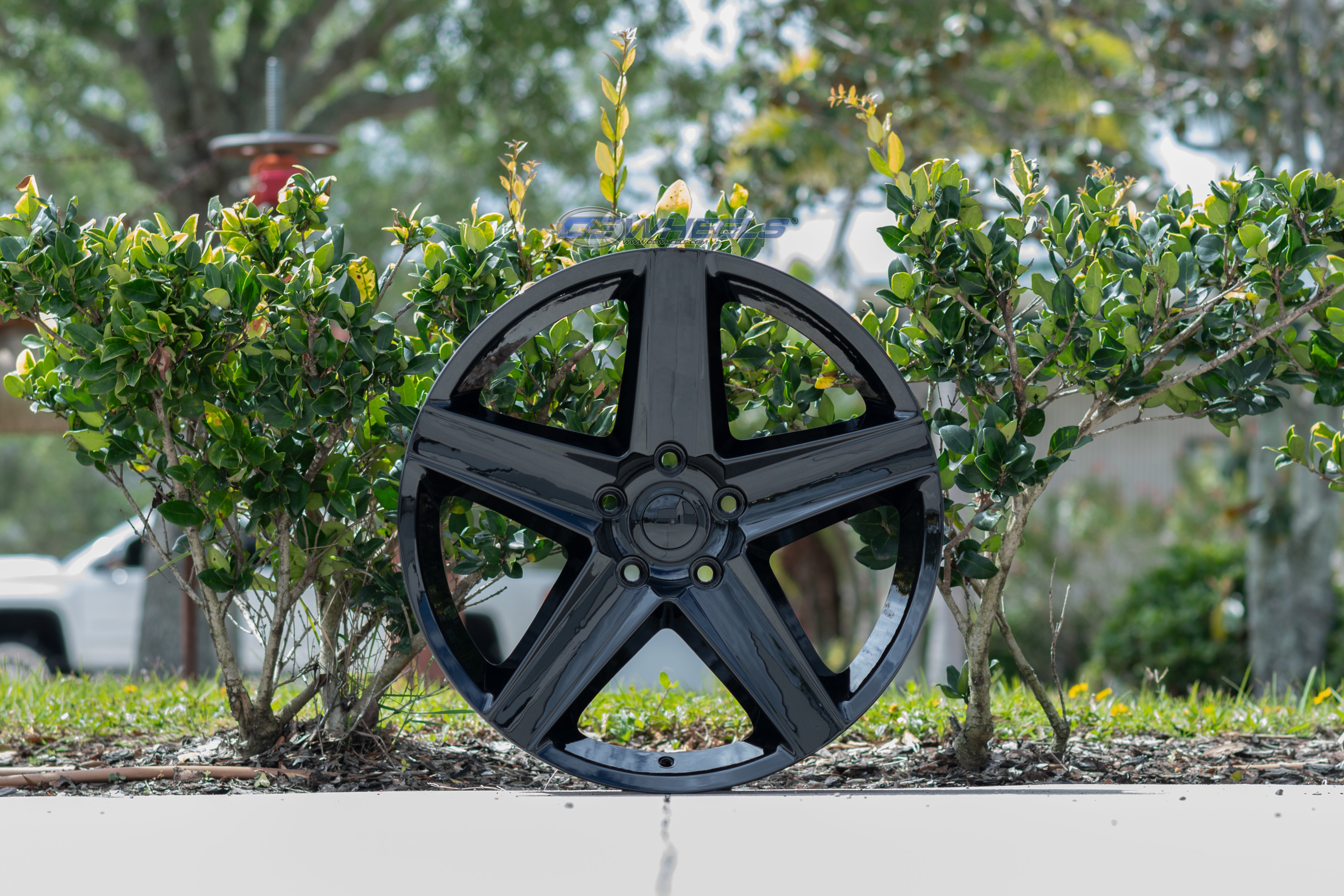 OE Wheels JP06-20090-5500-34B 20" Replica fits Jeep Grand Cherokee 20x9 Black