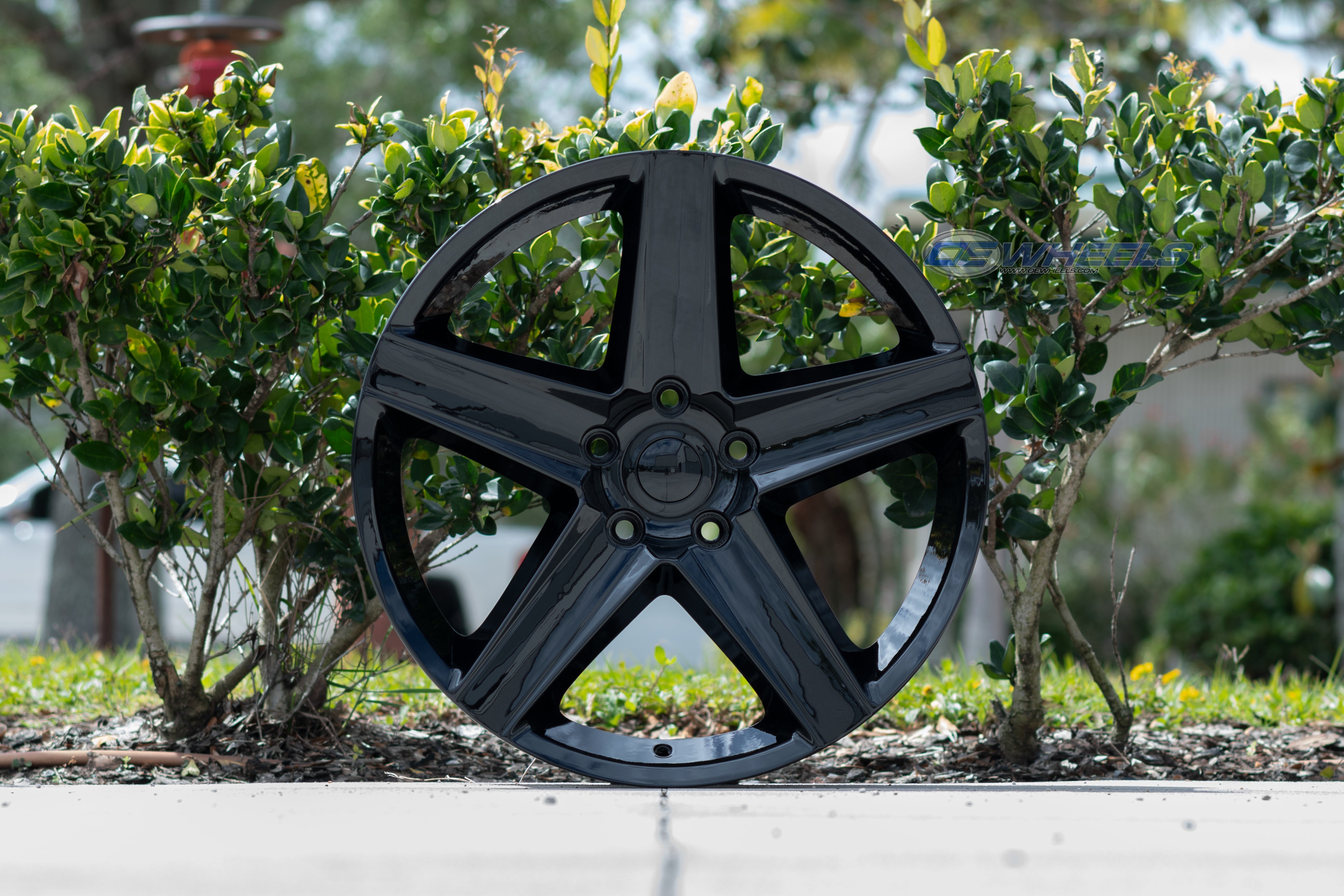 OE Wheels JP06-20090-5500-34B 20" Replica fits Jeep Grand Cherokee 20x9 Black