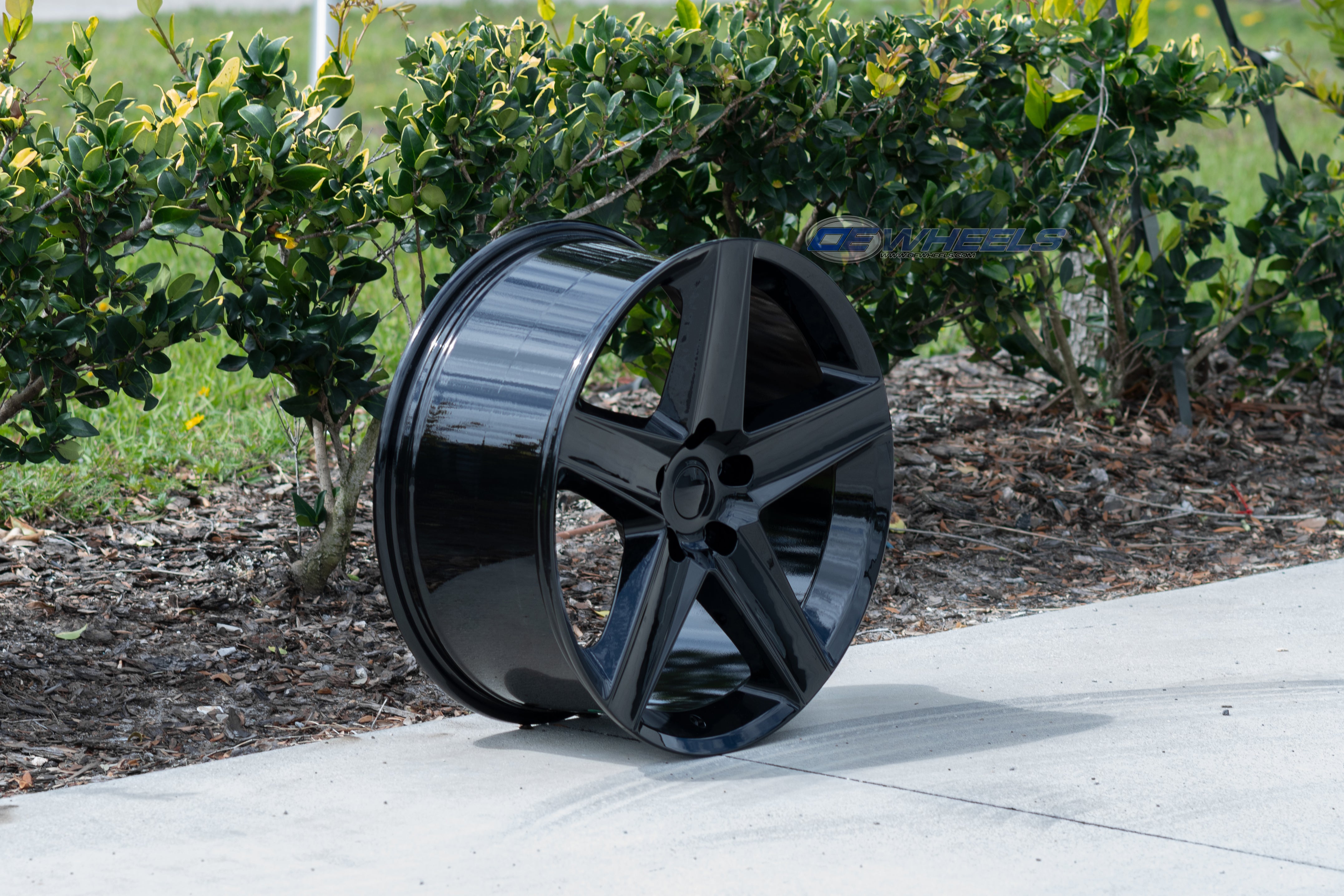 OE Wheels JP06-20090-5500-34B 20" Replica fits Jeep Grand Cherokee 20x9 Black