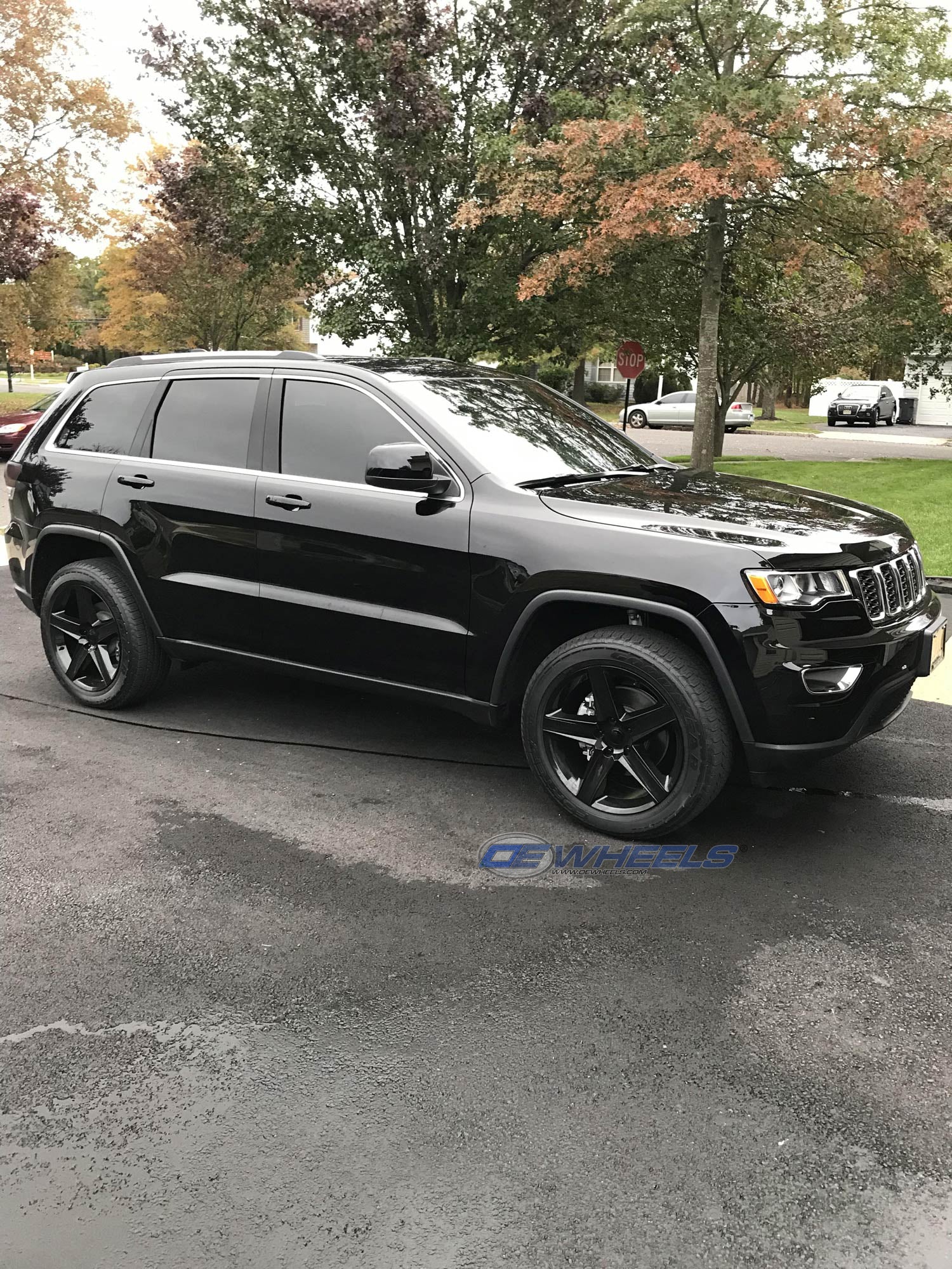 OE Wheels JP06-20090-5500-34B 20" Replica fits Jeep Grand Cherokee 20x9 Black