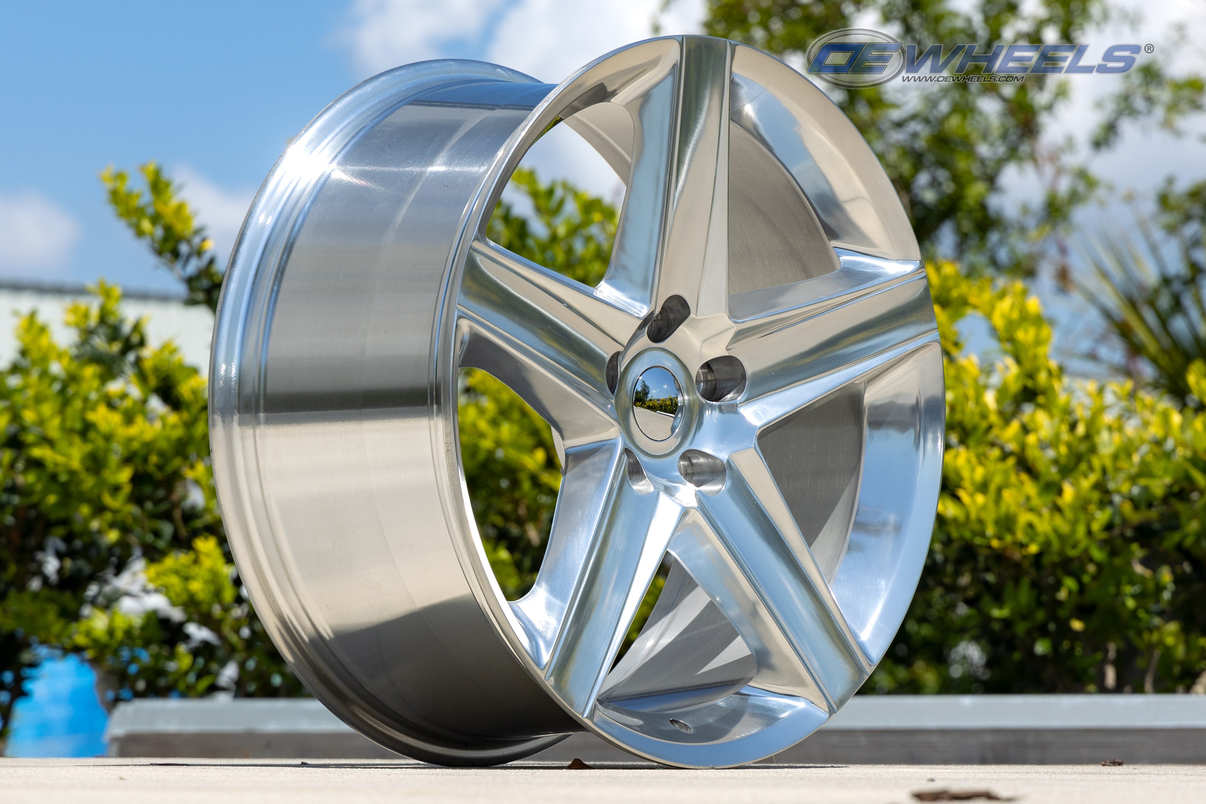 OE Wheels JP06-20090-5500-34C 20" Replica fits Jeep Grand Cherokee 20x9 Chrome