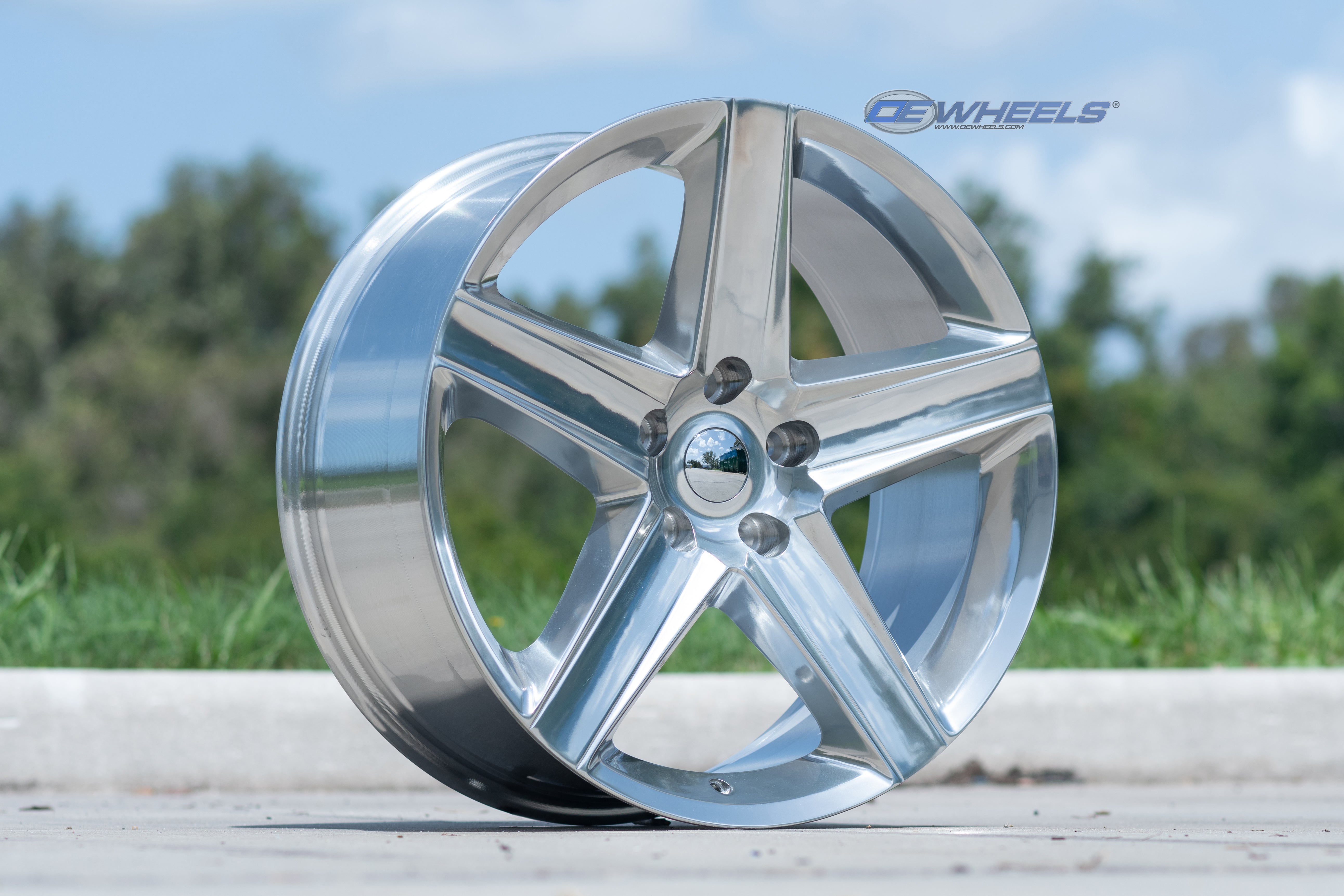OE Wheels JP06-20090-5500-34C 20" Replica fits Jeep Grand Cherokee 20x9 Chrome