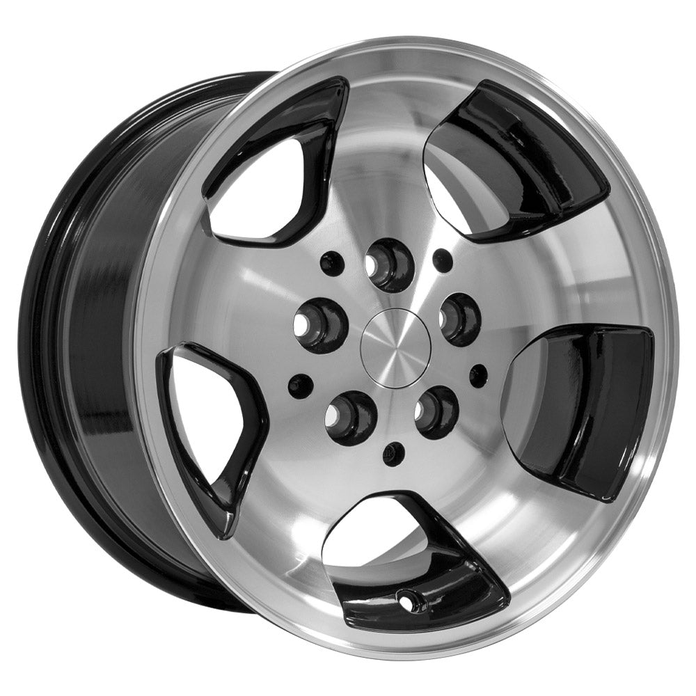OE Wheels JP08-15080-5450-25MB 15" Replica JP08 fits Jeep Wrangler 15x8 Machined